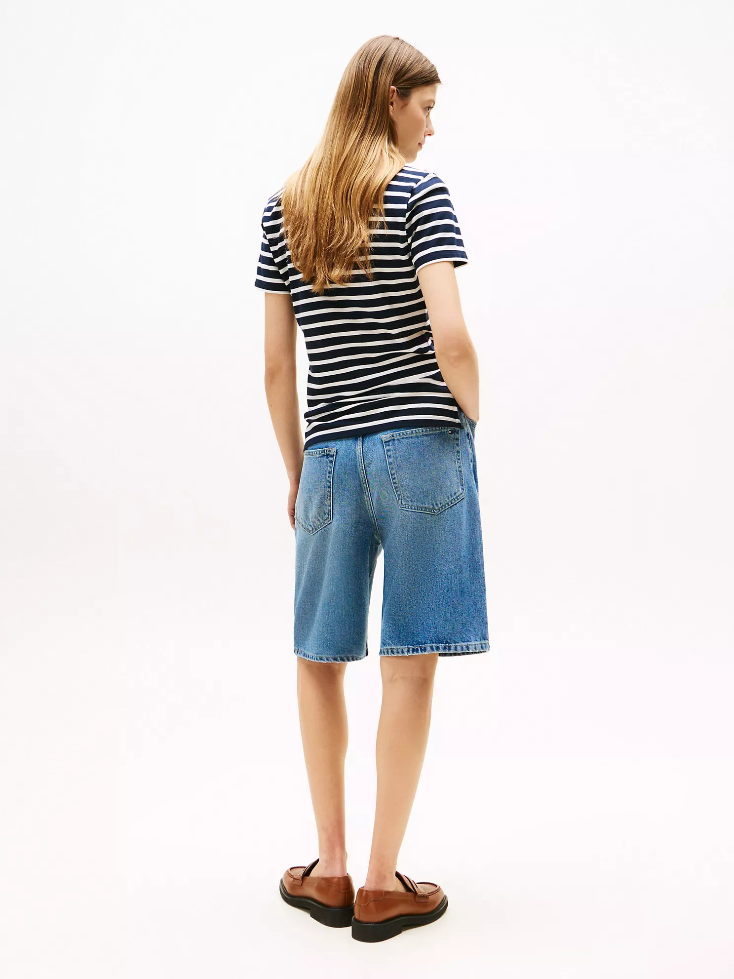 Slim Fit Stripe Stretch-Cotton Polo - Navy Multi Stripe 9 Slim Fit Stripe Stretch-Cotton Polo
- Navy Multi Stripe