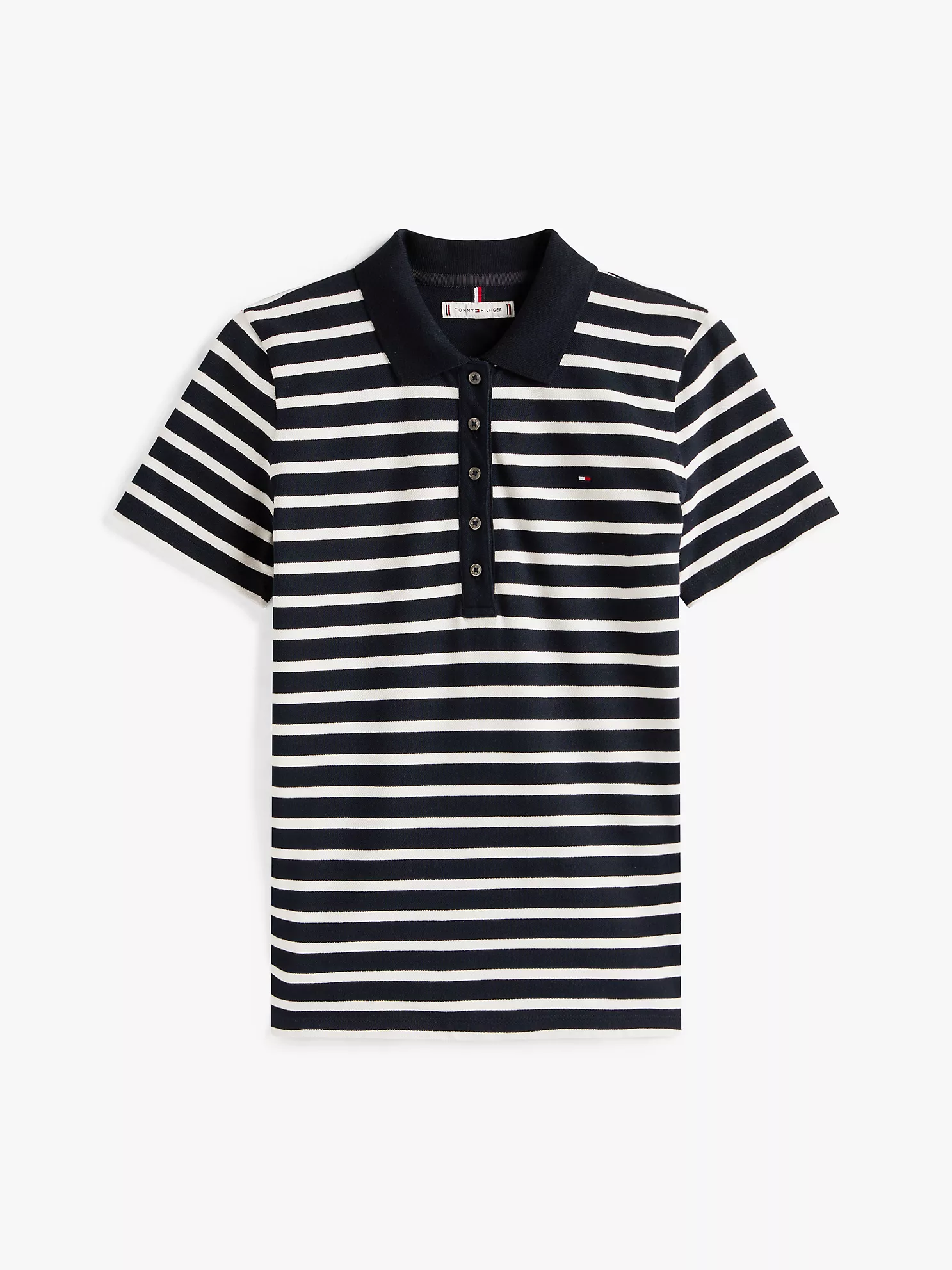 Slim Fit Stripe Stretch-Cotton Polo - Navy Multi Stripe 10 Slim Fit Stripe Stretch-Cotton Polo
- Navy Multi Stripe