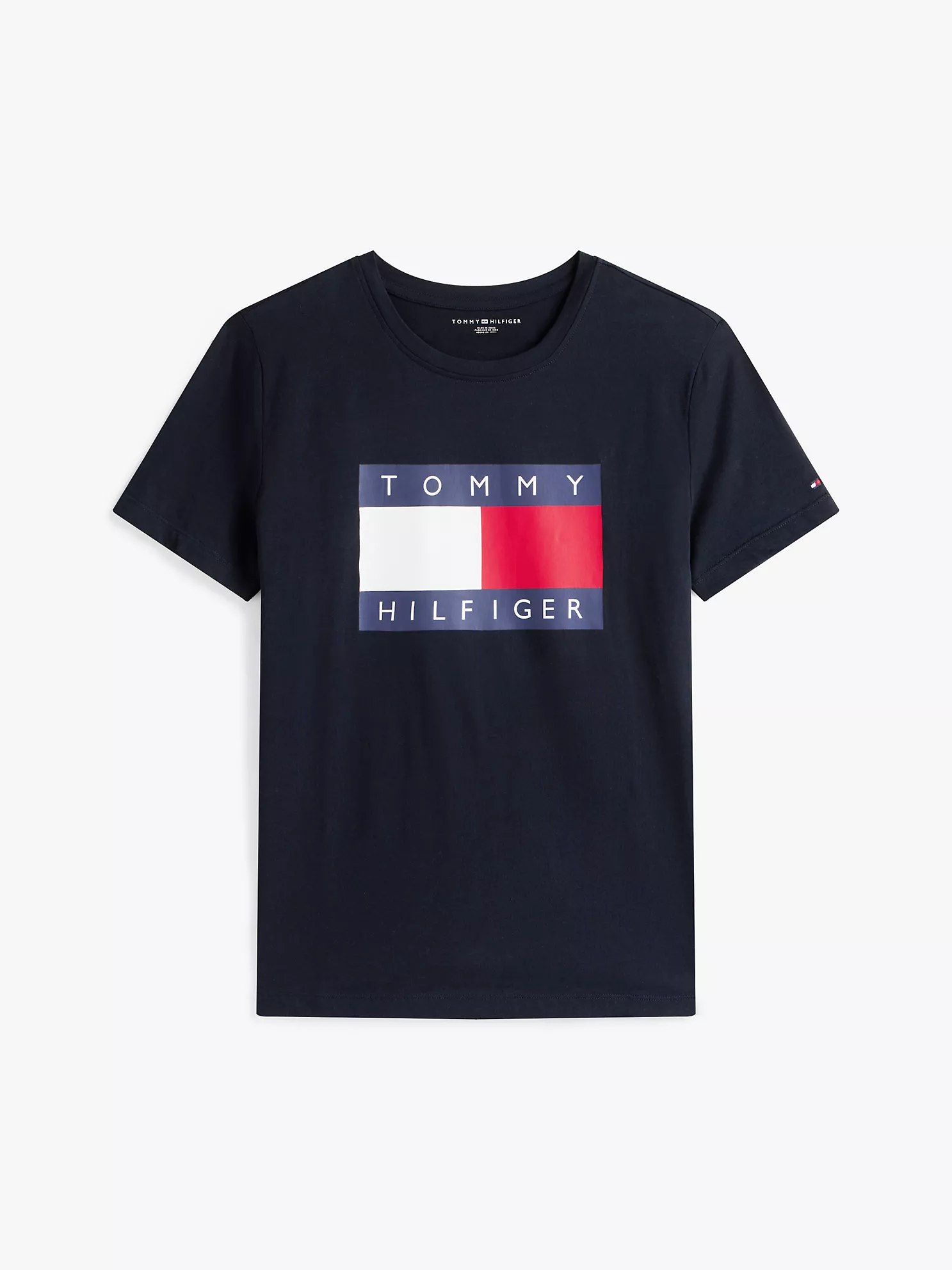 Heritage Flag Logo T-Shirt - Navy 10 Heritage Flag Logo T-Shirt
- Navy