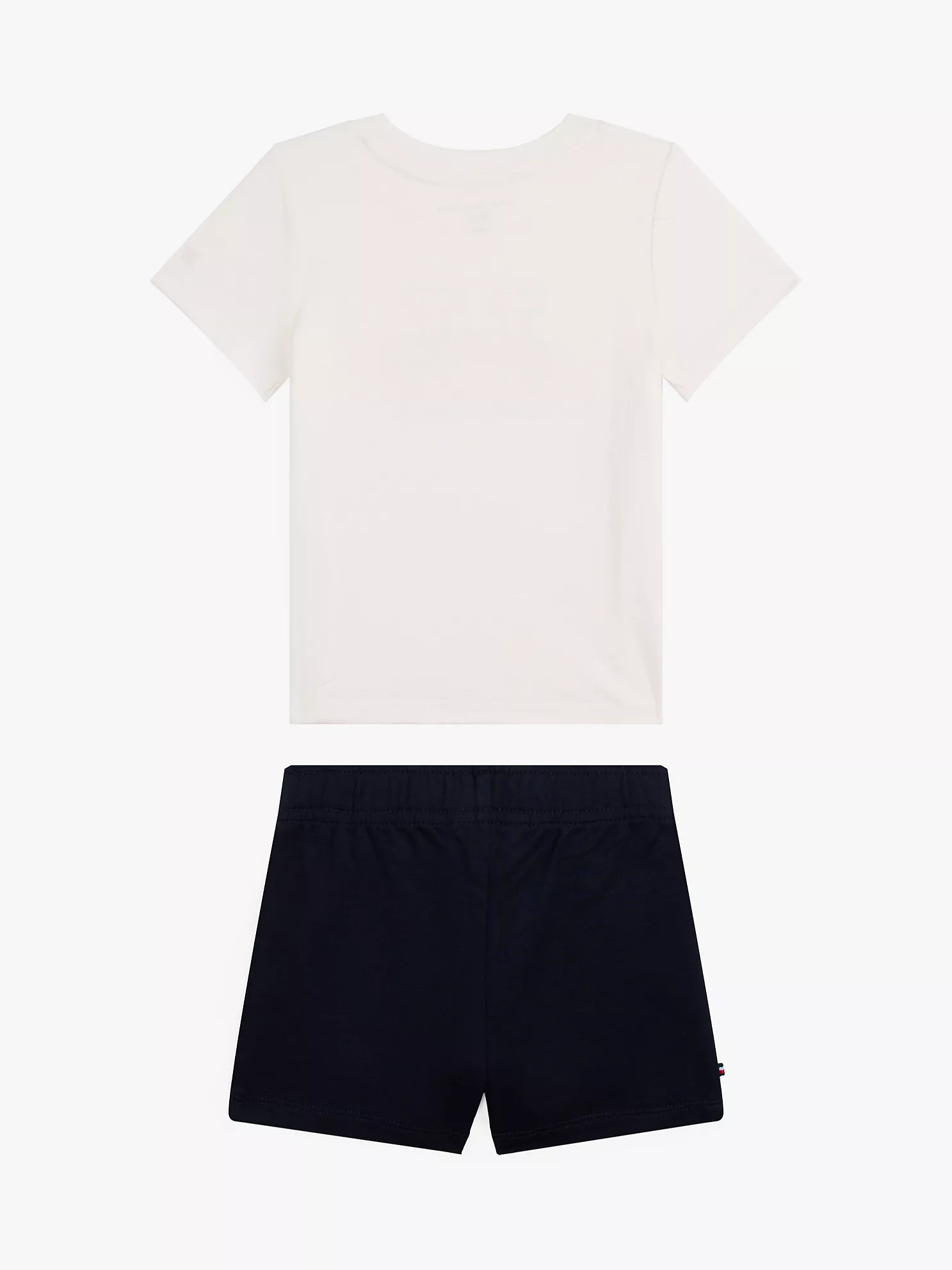 Babies' H Logo T-Shirt & Short Set - Ancient White 4 Babies' H Logo T-Shirt & Short Set
- Ancient White