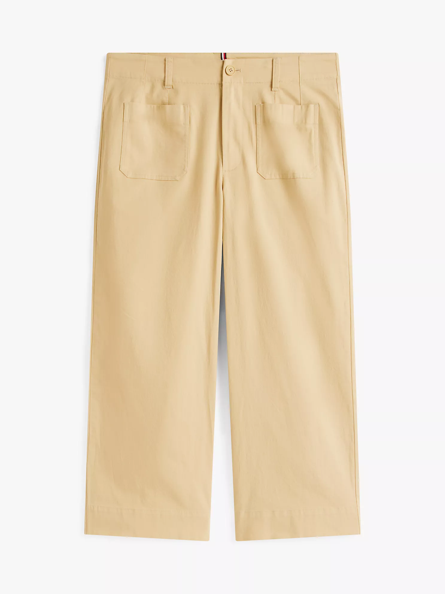 Stretch-Cotton Patch Pocket Culotte - Harvest Wheat 10 Stretch-Cotton Patch Pocket Culotte
- Harvest Wheat