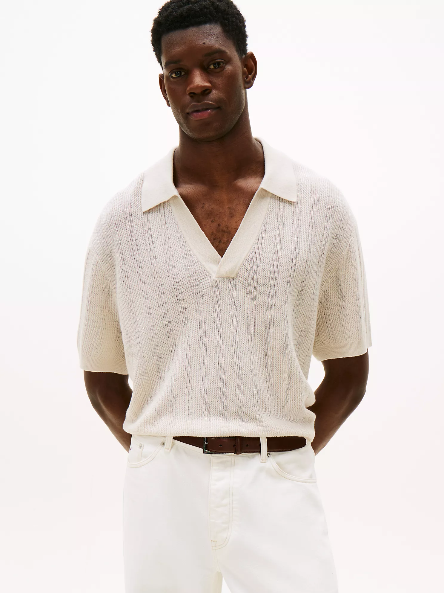 APXGP Collection Polo Sweater - Newsprint 1 APXGP Collection Polo Sweater
- Newsprint