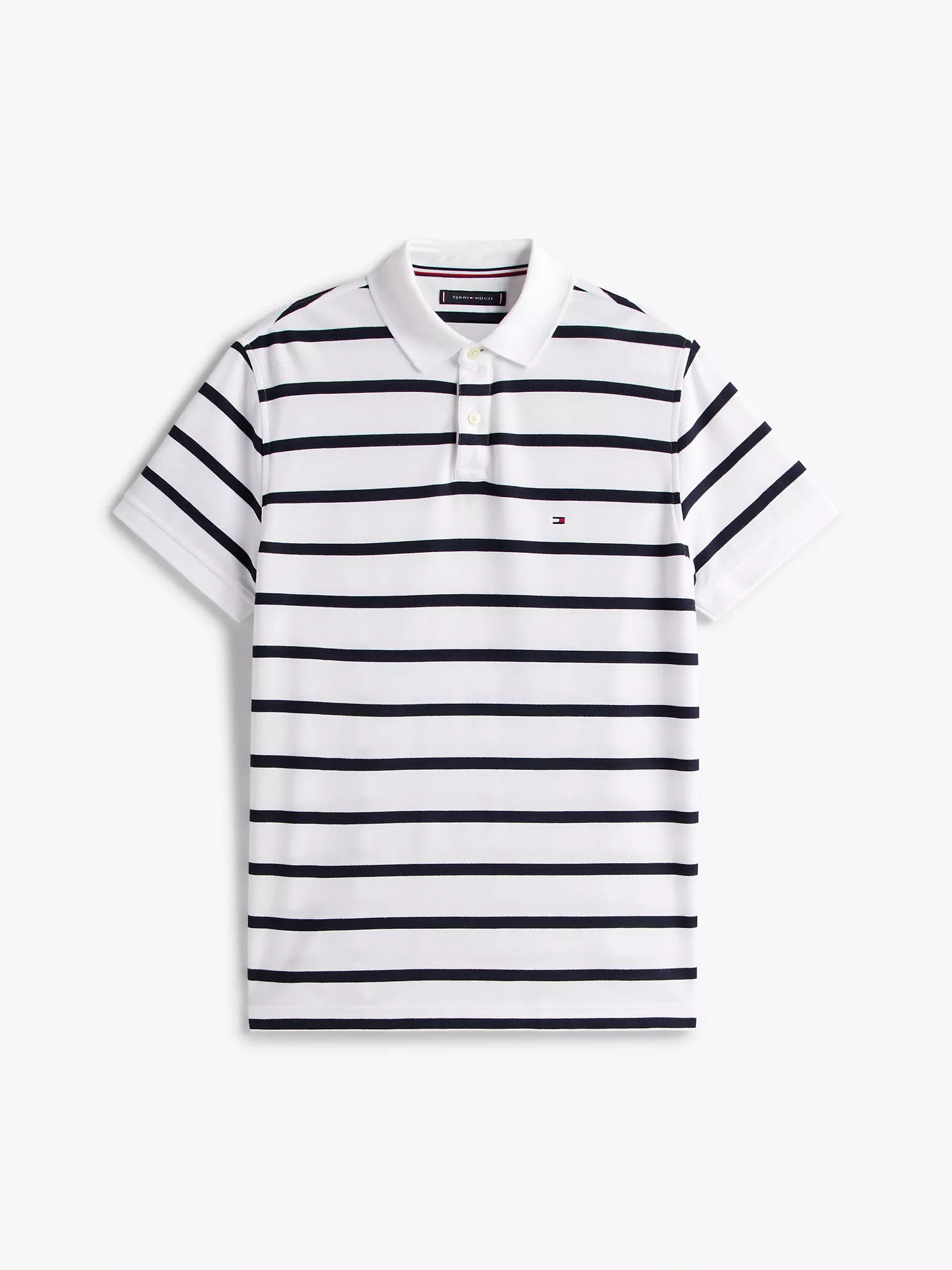 Regular Fit Stripe Wicking Polo - Fresh White Stripe 10 Regular Fit Stripe Wicking Polo
- Fresh White Stripe