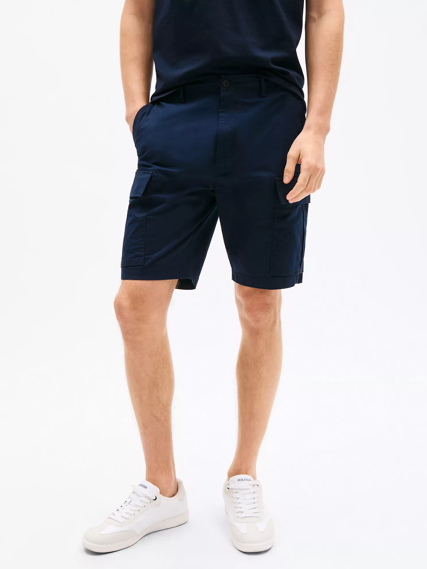 Garment-Dyed Cargo Short - Navy 6 Garment-Dyed Cargo Short
- Navy
