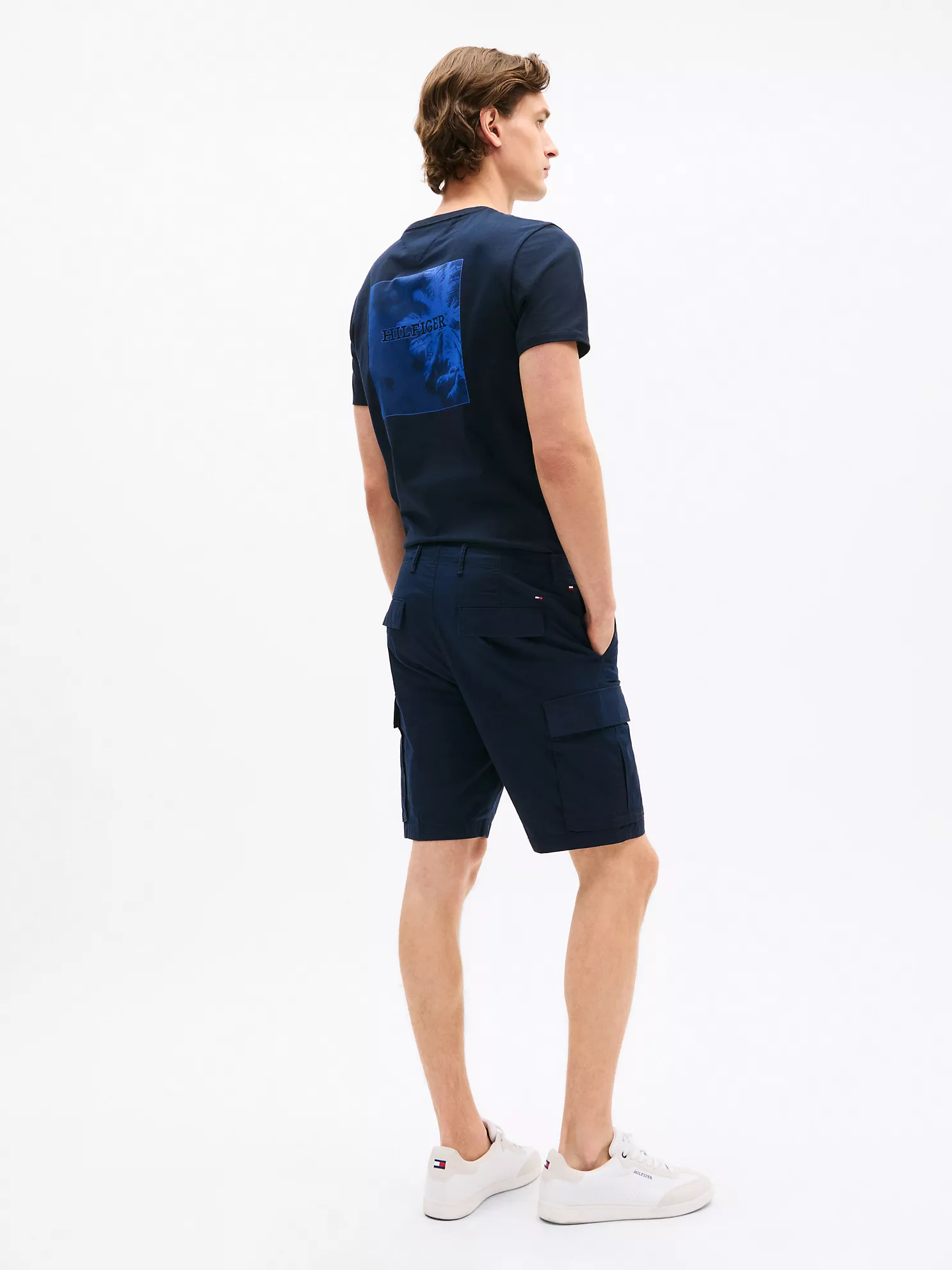 Garment-Dyed Cargo Short - Navy 8 Garment-Dyed Cargo Short
- Navy