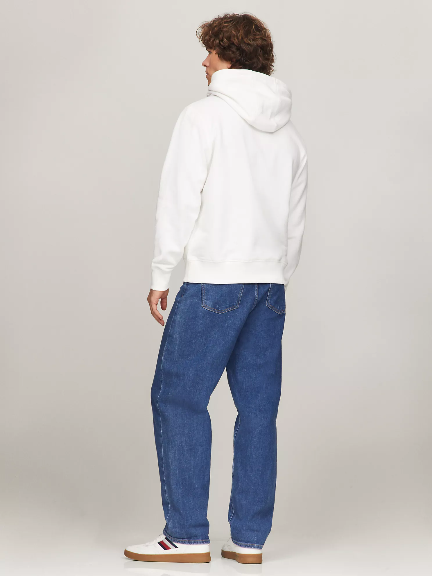 Embroidered Tommy Logo Hoodie - Fresh White 8 Embroidered Tommy Logo Hoodie
- Fresh White