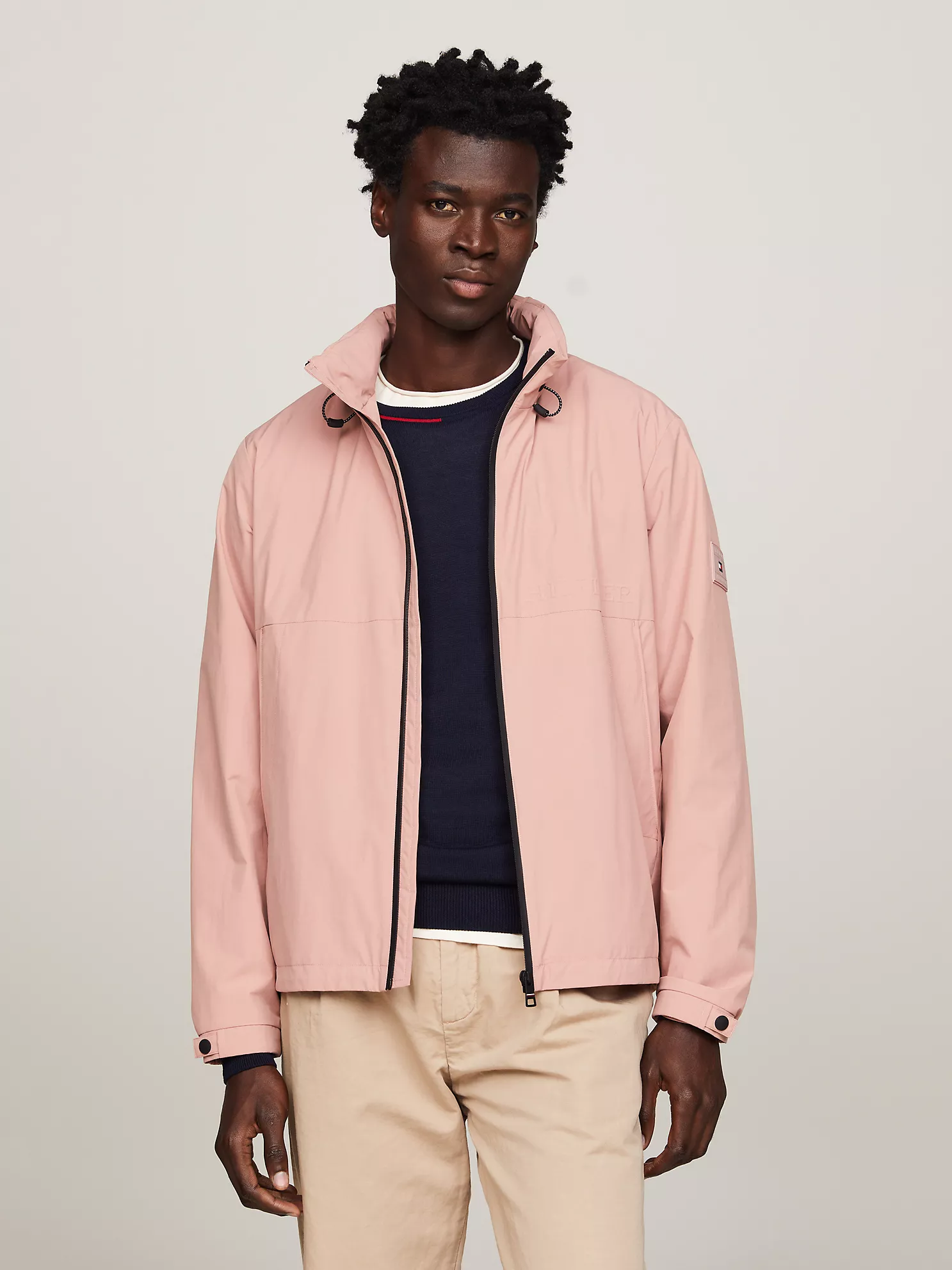 Portland Lightweight Packable Windbreaker - Terra Pink 1 Portland Lightweight Packable Windbreaker
- Terra Pink
