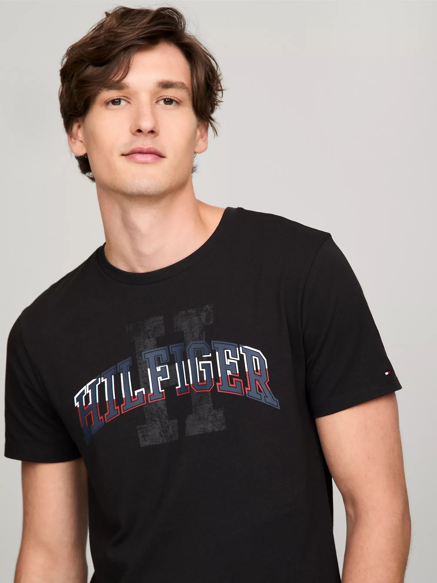 Hilfiger Graphic T-Shirt - Black 7 Hilfiger Graphic T-Shirt
- Black
