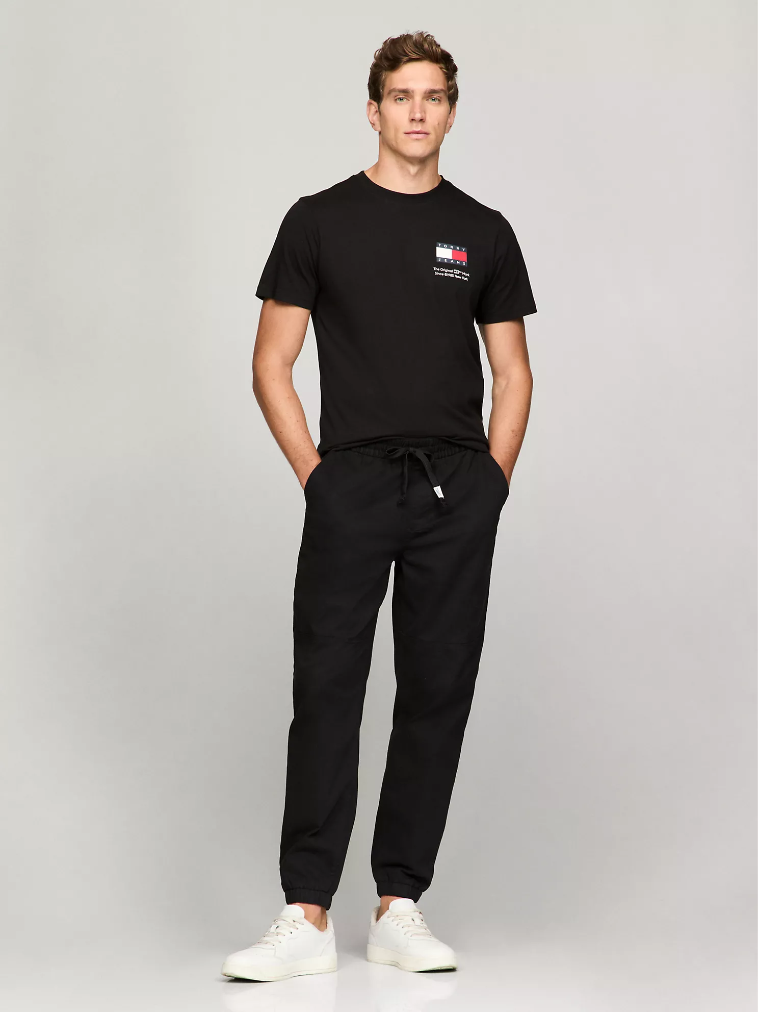 Tommy Jeans Slim Fit Jogger - Black 1 Tommy Jeans Slim Fit Jogger
- Black
