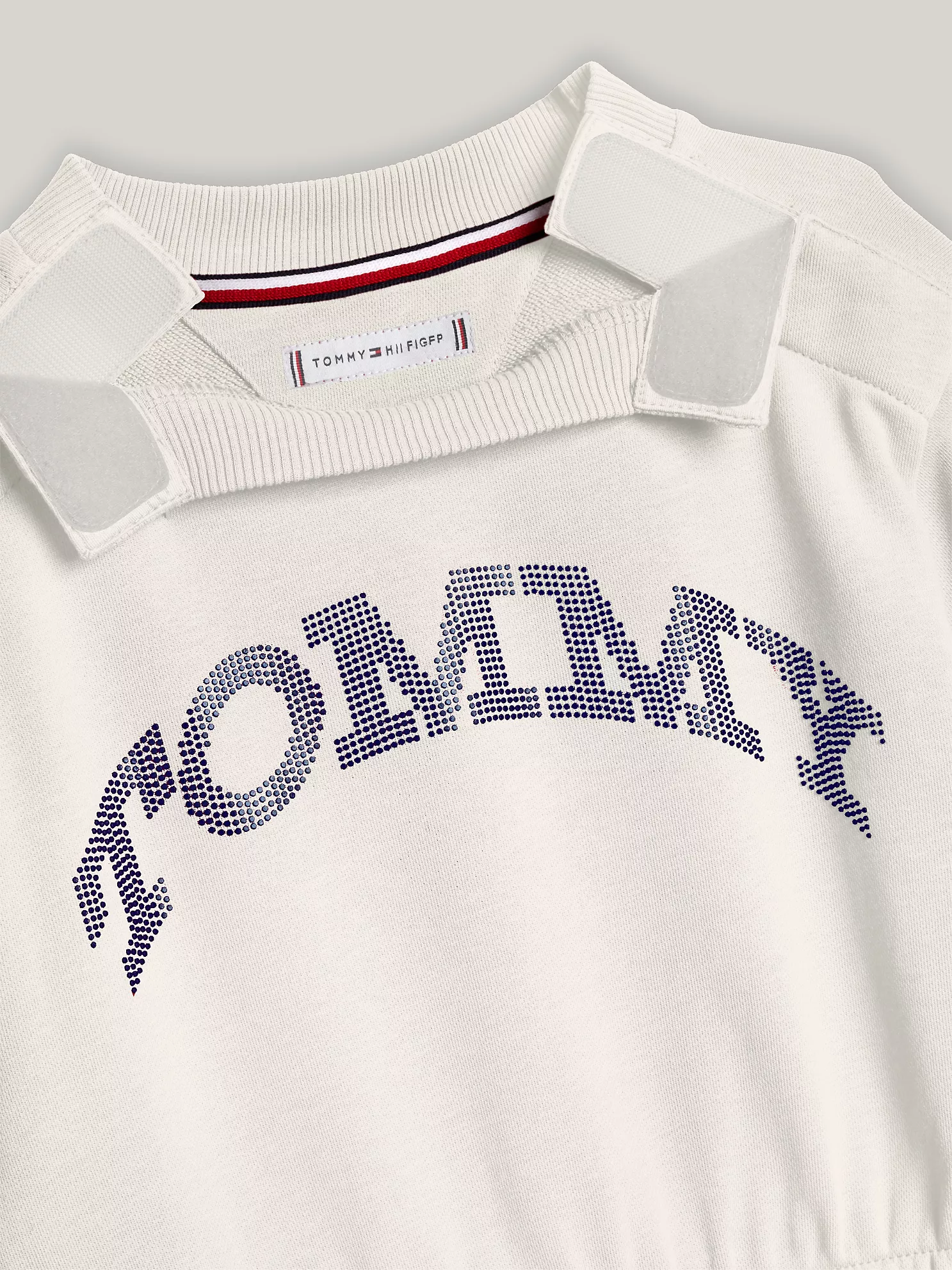 Kids' Tommy Foil Dot Logo Sweater Dress - Ancient White 6 Kids' Tommy Foil Dot Logo Sweater Dress
- Ancient White