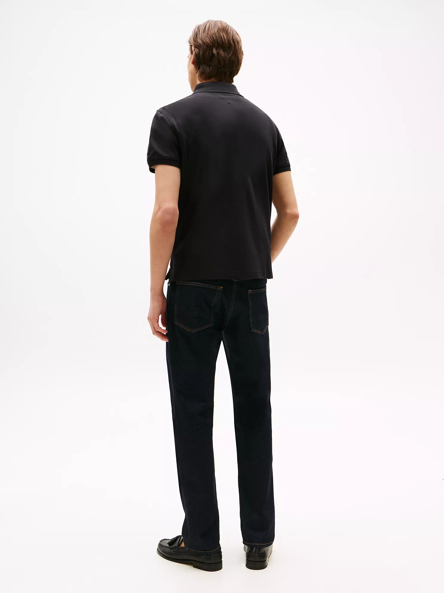 Regular Fit Nautical Graphic Logo Polo - Black 9 Regular Fit Nautical Graphic Logo Polo
- Black