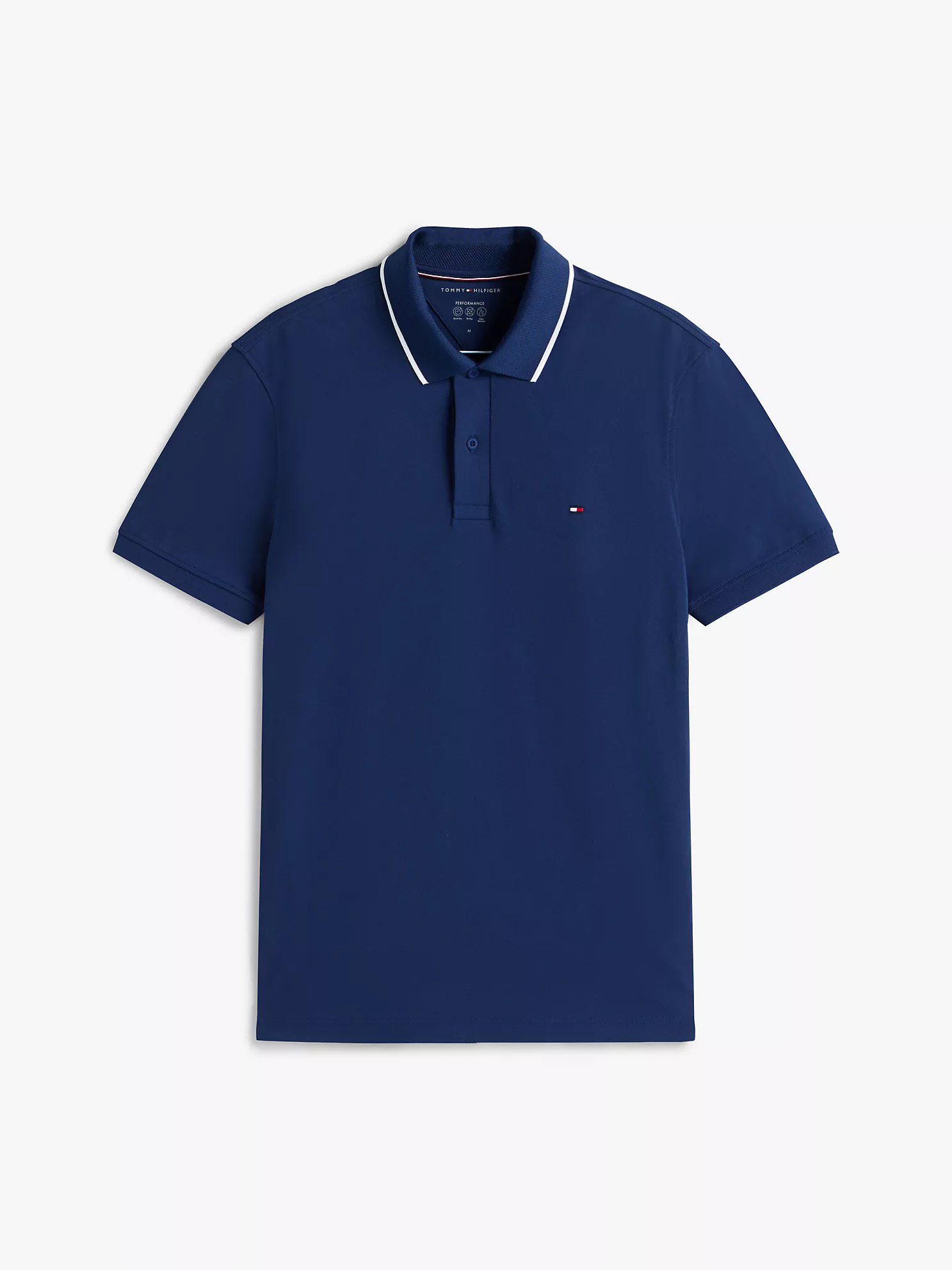Regular Fit Tipped Performance Polo - Preppy Navy 10 Regular Fit Tipped Performance Polo
- Preppy Navy