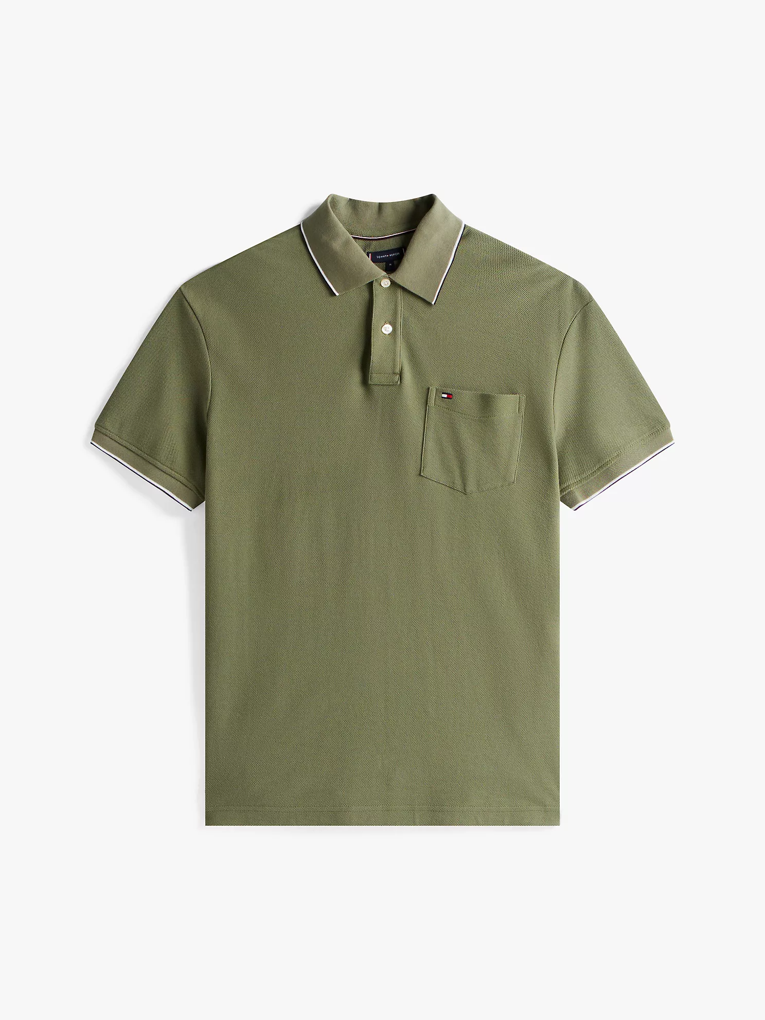 Classic Fit Pocket Polo - Battle Green 10 Classic Fit Pocket Polo
- Battle Green