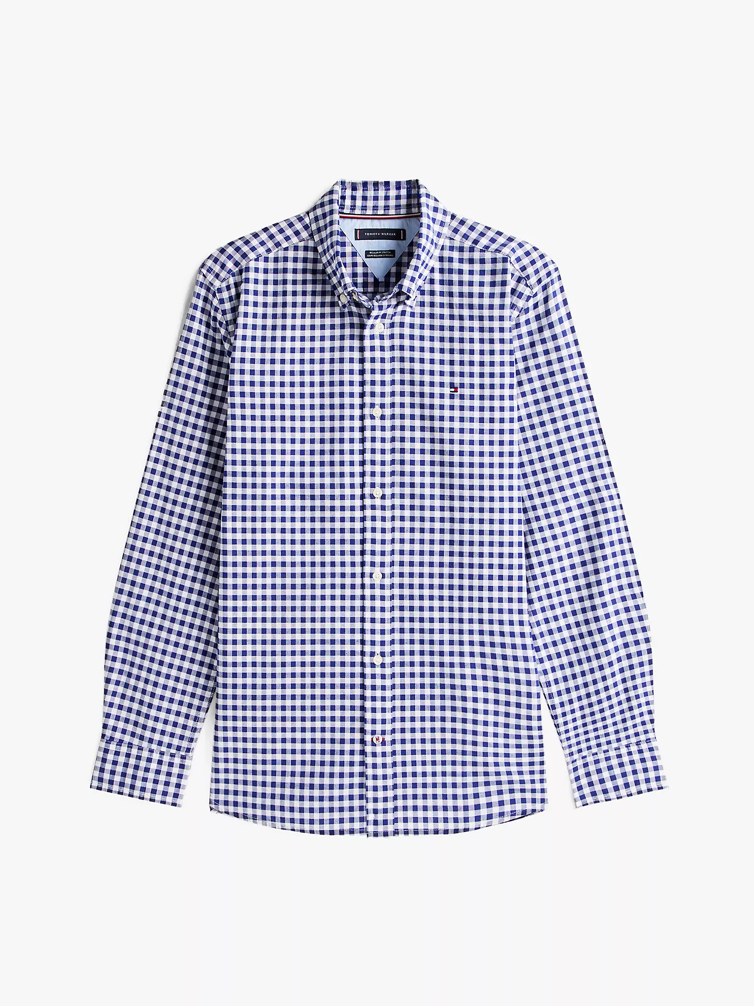 Regular Fit Gingham Oxford Shirt - Navy/Optic White 10 Regular Fit Gingham Oxford Shirt
- Navy/Optic White