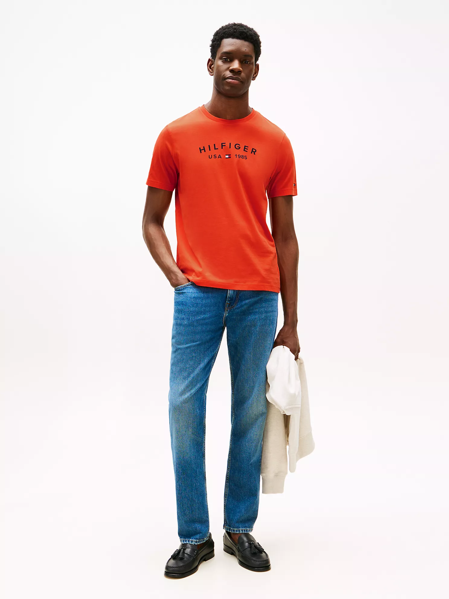 Hilfiger Logo T-Shirt - Brilliant Orange 8 Hilfiger Logo T-Shirt
- Brilliant Orange