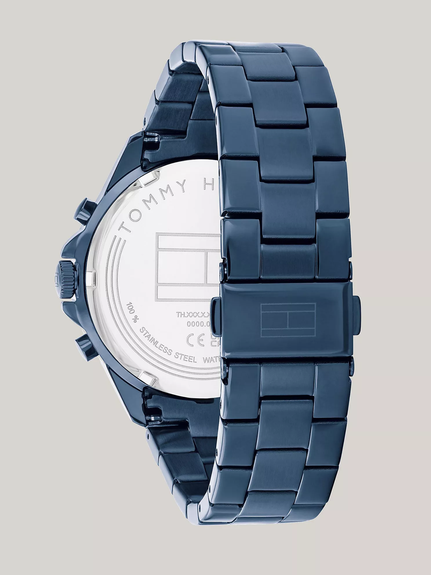 40MM Blue Dial Boyfriend Watch - Blue 8 40MM Blue Dial Boyfriend Watch
- Blue