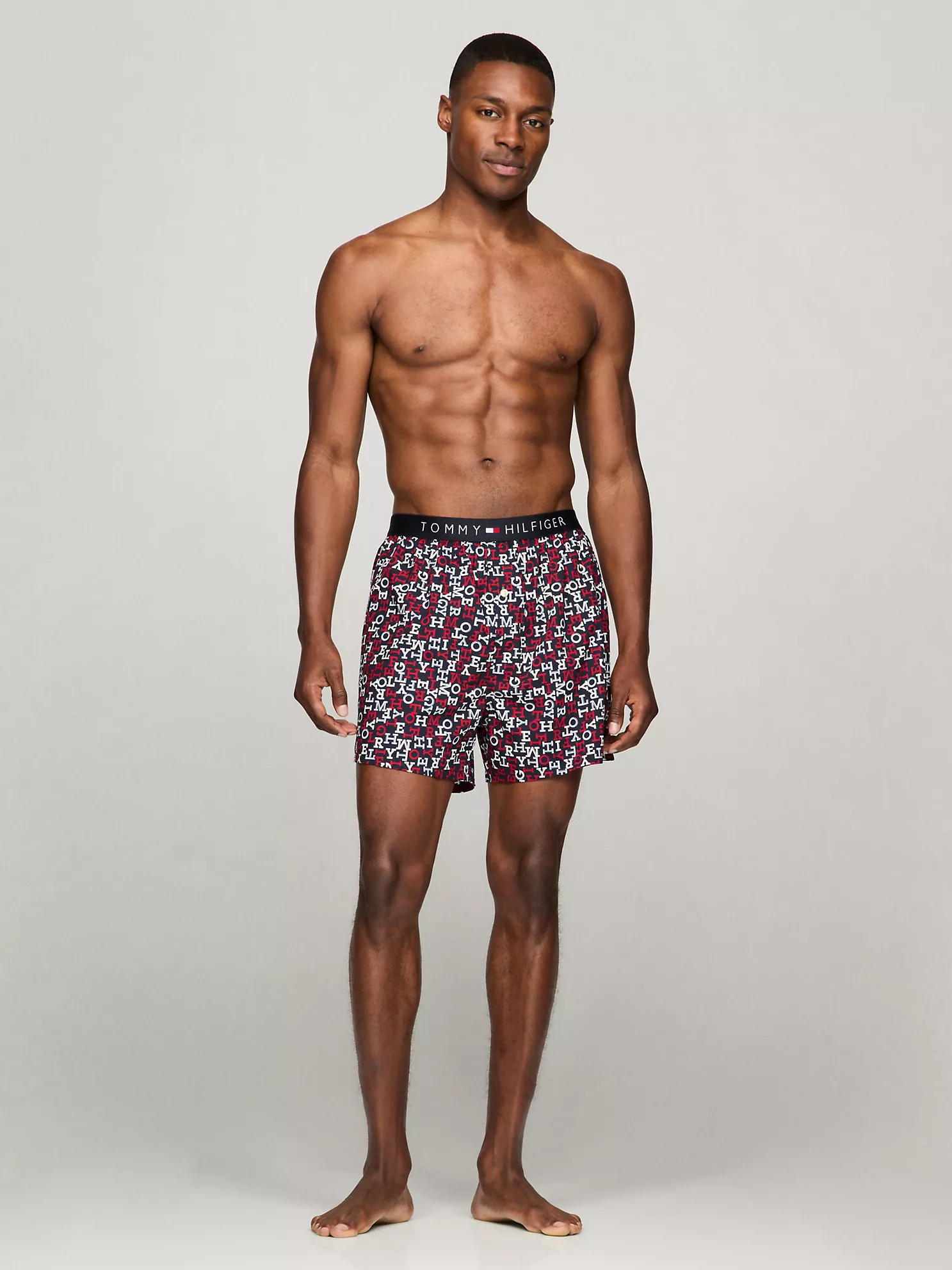 Print Woven Boxer - Lead 6 Print Woven Boxer
- Lead
