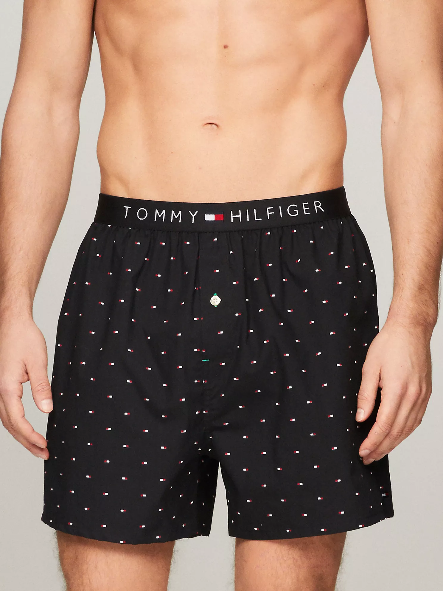Fashion Woven Boxer - Black 7 Fashion Woven Boxer
- Black