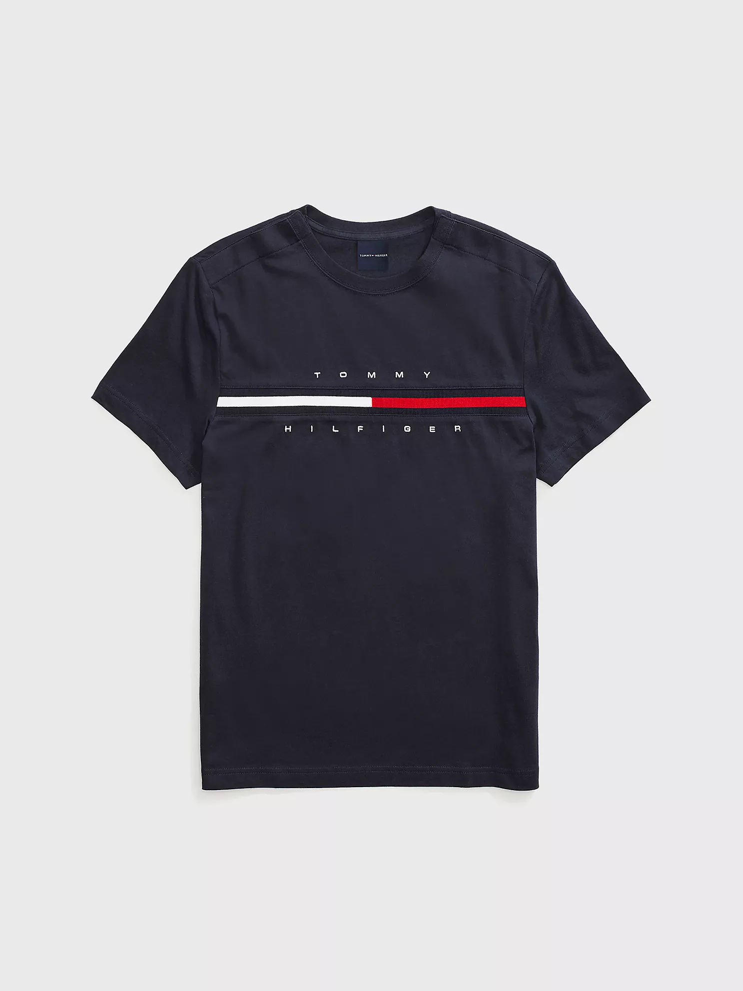 Signature Stripe T-Shirt - Navy 1 Signature Stripe T-Shirt
- Navy
