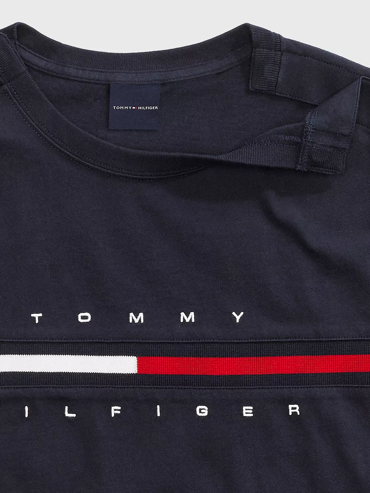 Signature Stripe T-Shirt - Navy 6 Signature Stripe T-Shirt
- Navy