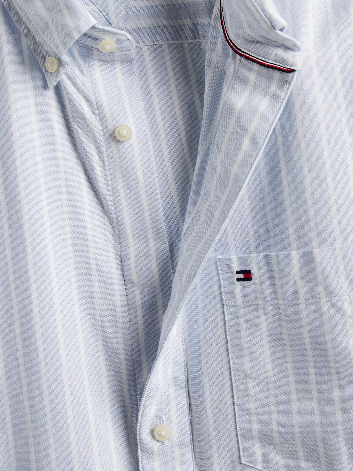Regular Fit Stripe Oxford Shirt - Breezy Blue/White 6 Regular Fit Stripe Oxford Shirt
- Breezy Blue/White
