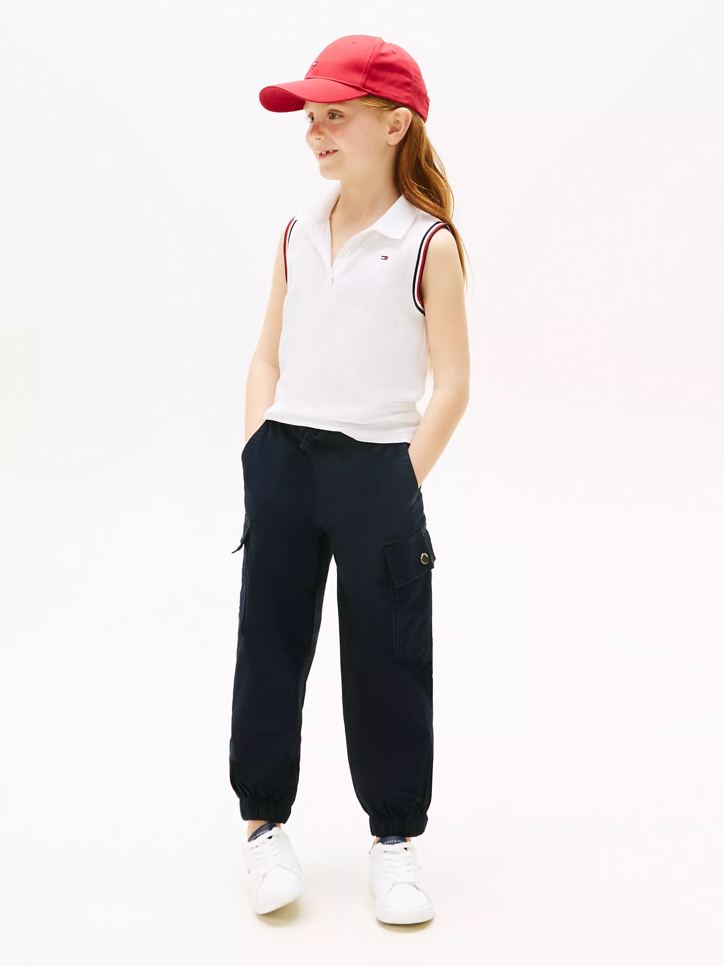 Kids' Stretch Chino Cargo Jogger - Navy 1 Kids' Stretch Chino Cargo Jogger
- Navy
