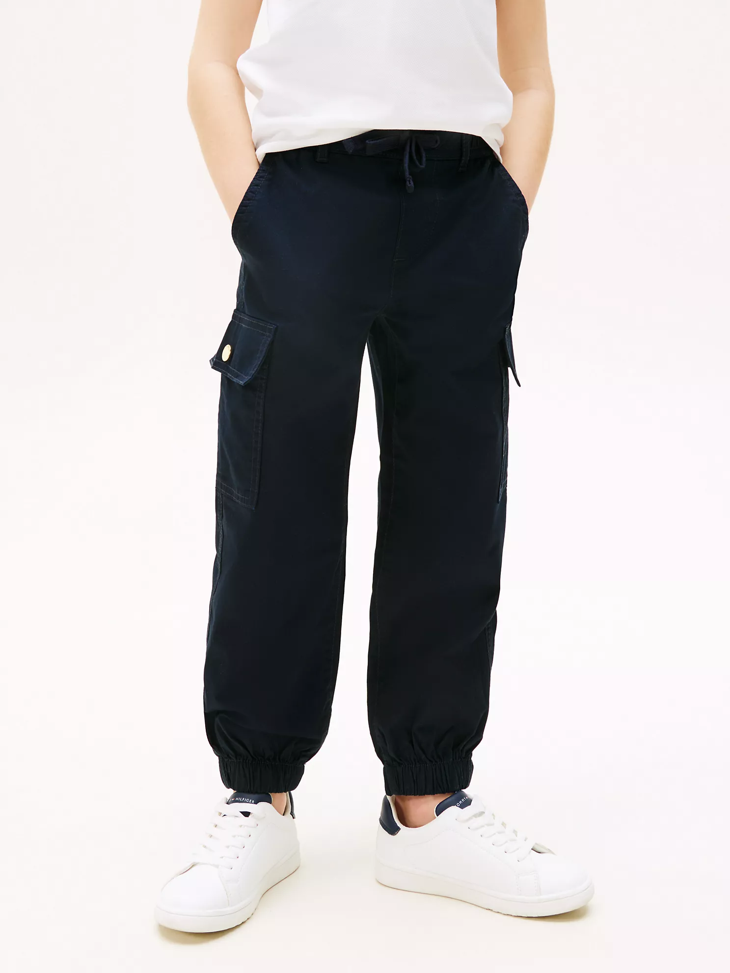 Kids' Stretch Chino Cargo Jogger - Navy 8 Kids' Stretch Chino Cargo Jogger
- Navy