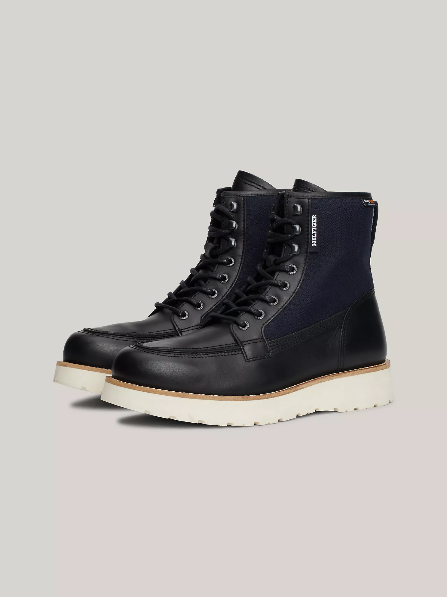 Workwear Hybrid Leather Boot - Navy 9 Workwear Hybrid Leather Boot
- Navy