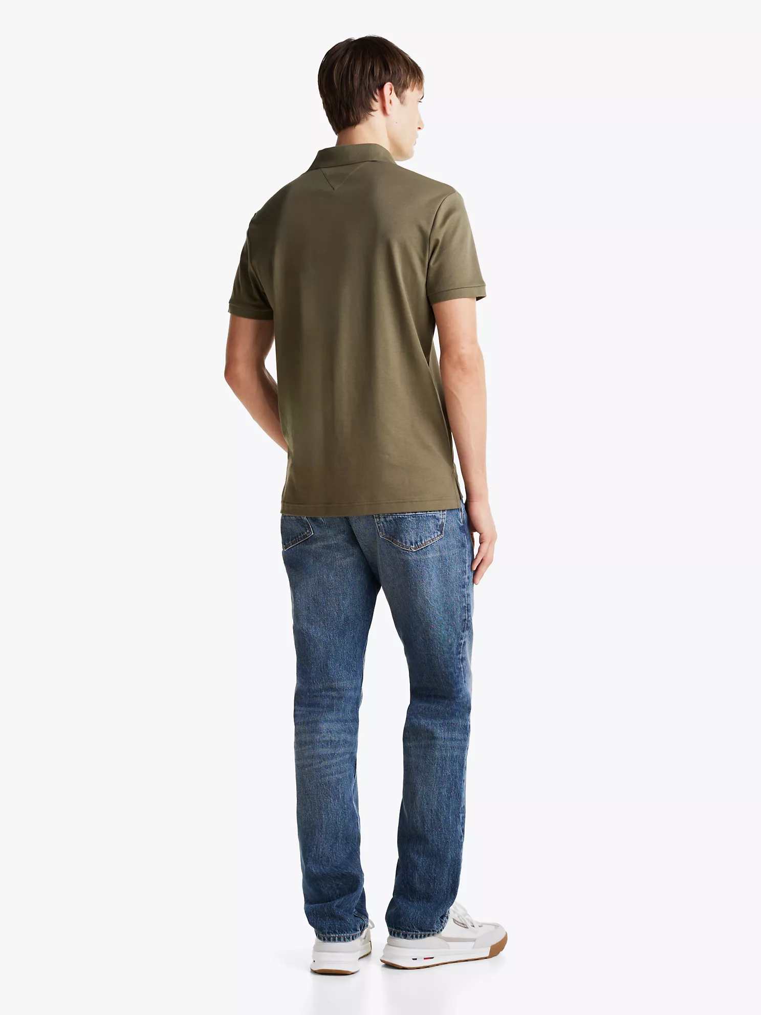 Regular Fit Cotton Polo - Army Green 8 Regular Fit Cotton Polo
- Army Green