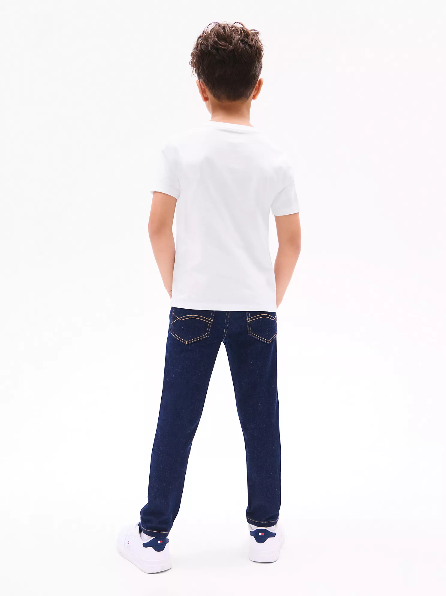 Kids' Hilfiger Logo T-Shirt - Optic White 9 Kids' Hilfiger Logo T-Shirt
- Optic White