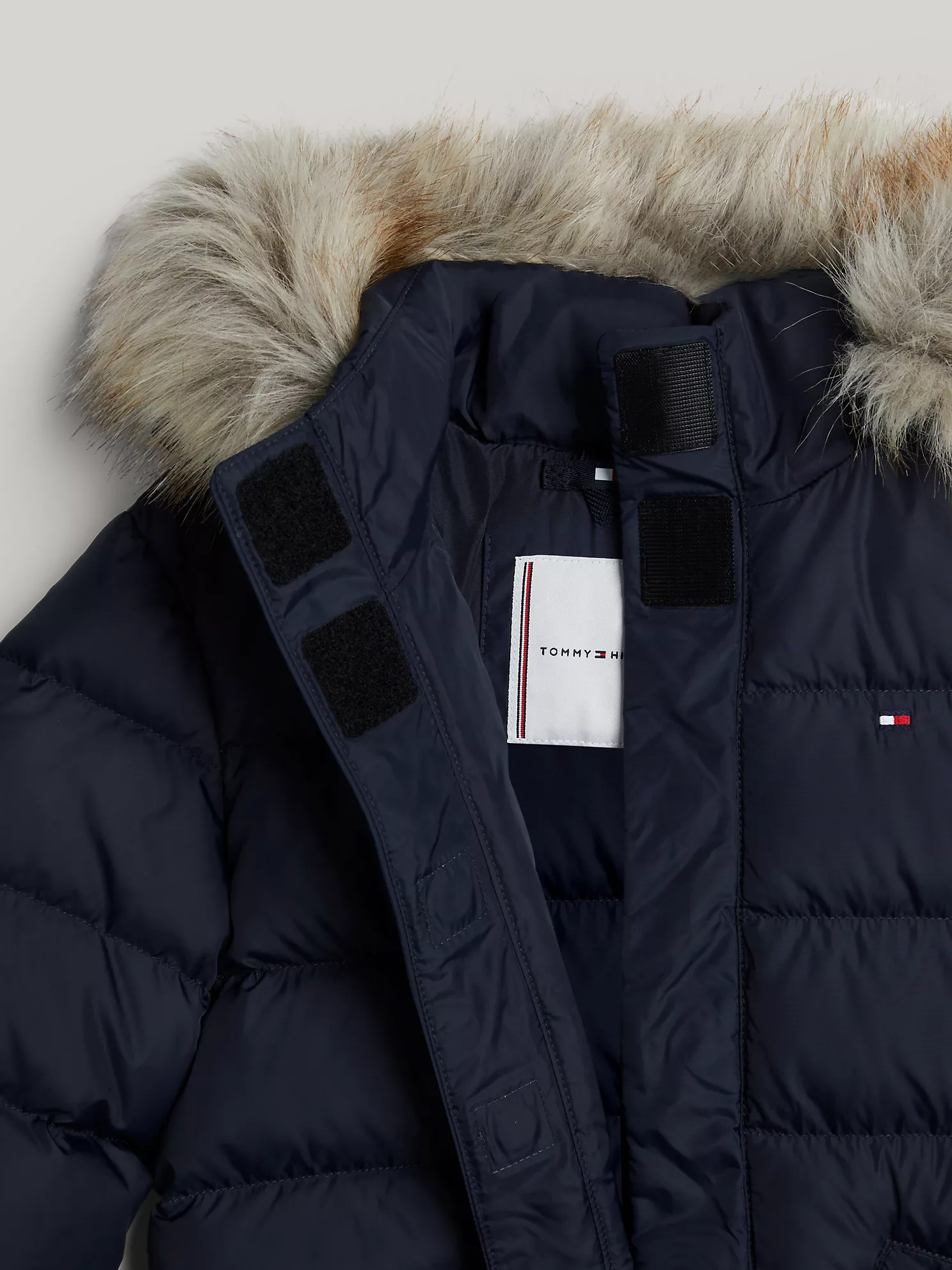 Kids' Down Hooded Jacket - Navy 6 Kids' Down Hooded Jacket
- Navy