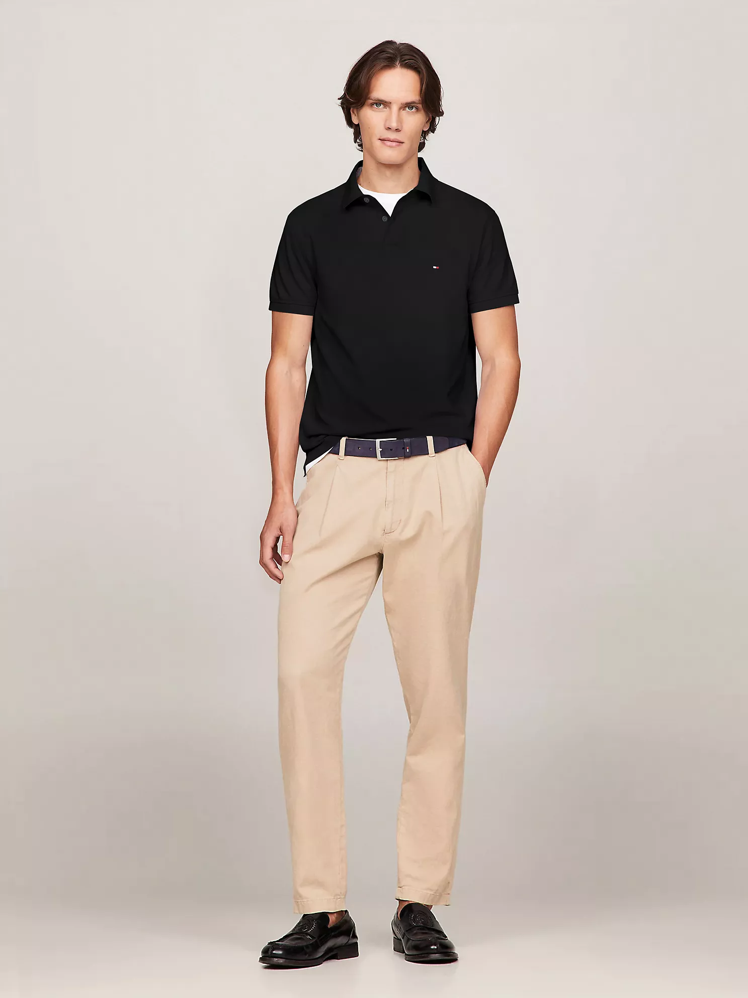 1985 Regular Fit Polo - Black 1 1985 Regular Fit Polo
- Black