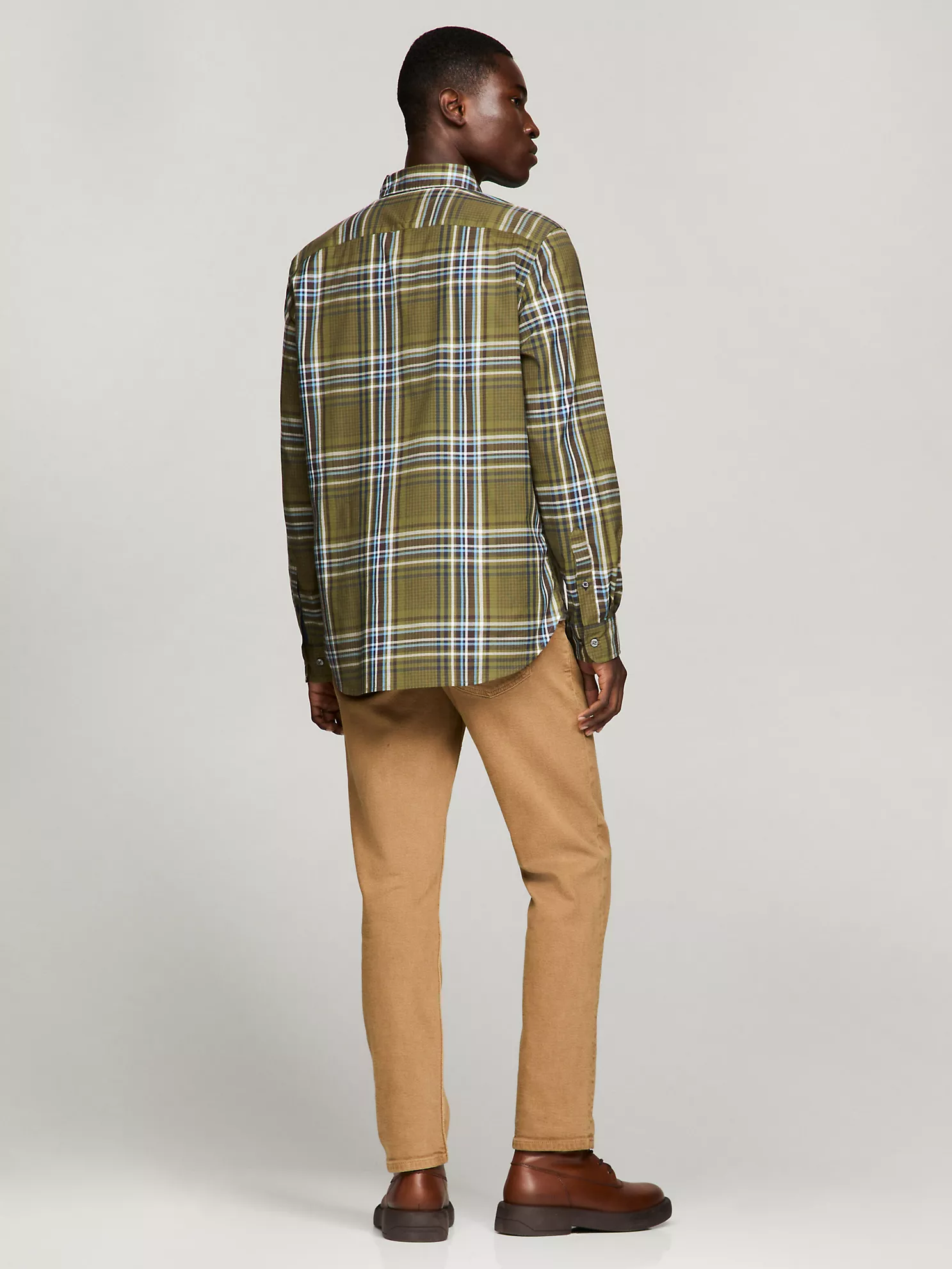 THFlex Plaid Regular Fit Poplin Shirt - Putting Green 8 THFlex Plaid Regular Fit Poplin Shirt
- Putting Green