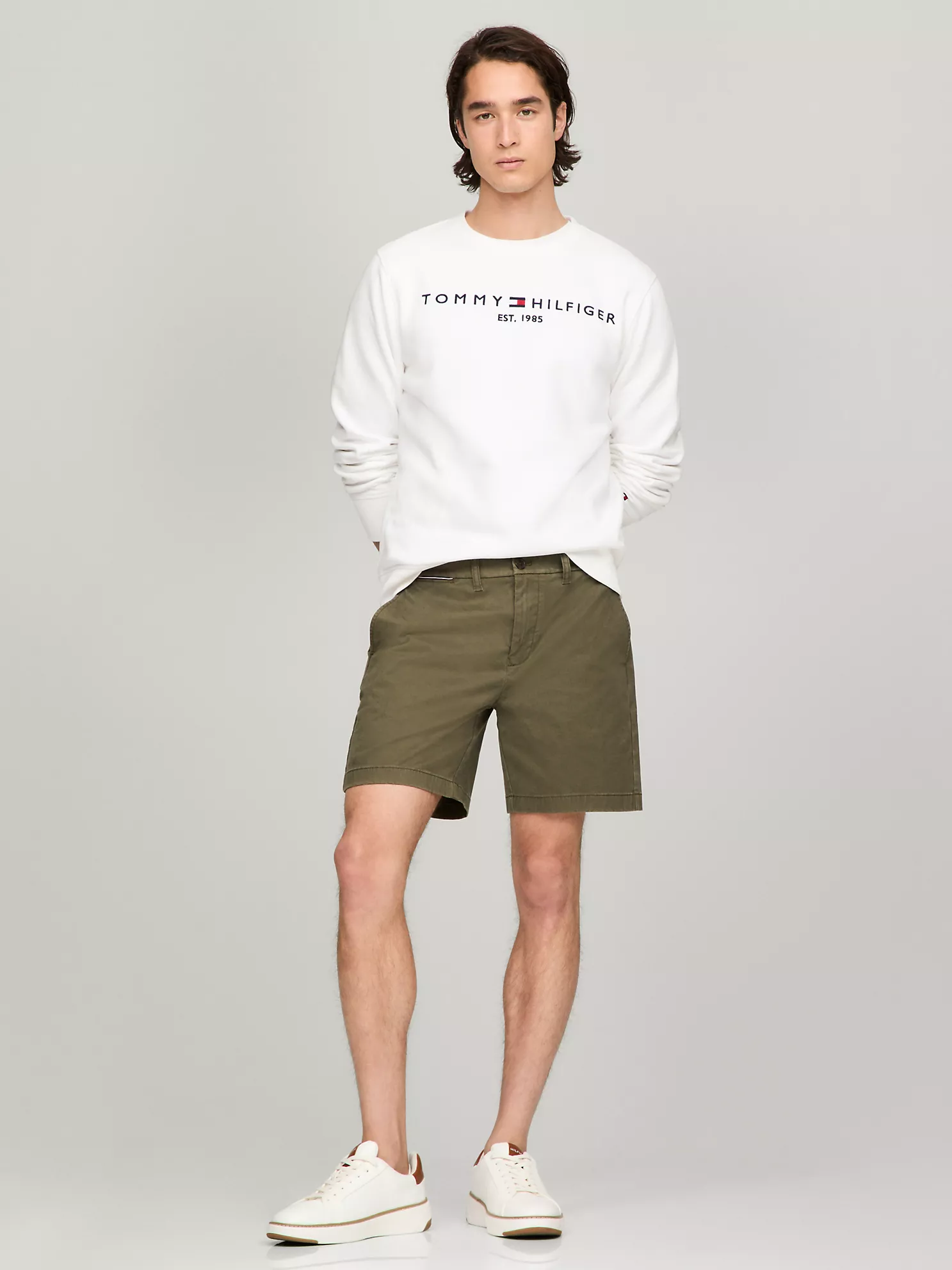 Tommy Logo Sweatshirt - Fresh White 6 Tommy Logo Sweatshirt
- Fresh White