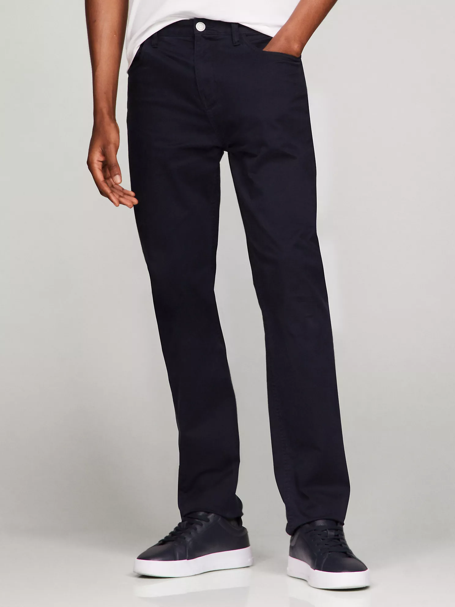 Twill Straight Fit Pant - Navy 6 Twill Straight Fit Pant
- Navy