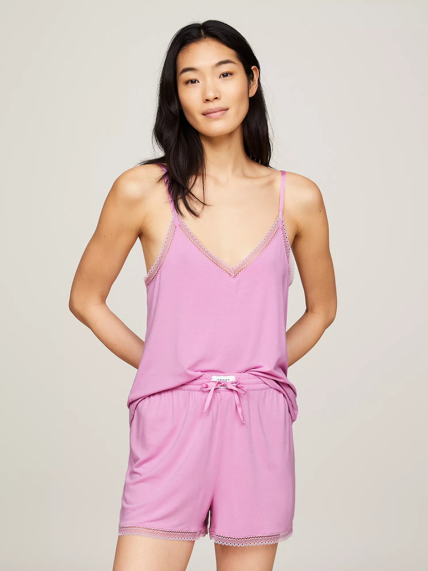 Solid Modal Cami - Sweet Pea Pink 1 Solid Modal Cami
- Sweet Pea Pink
