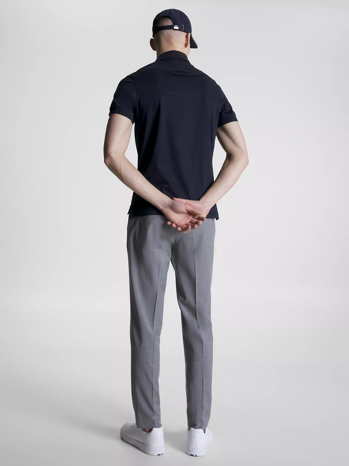 Slim Fit Mercerized Polo - Navy 7 Slim Fit Mercerized Polo
- Navy