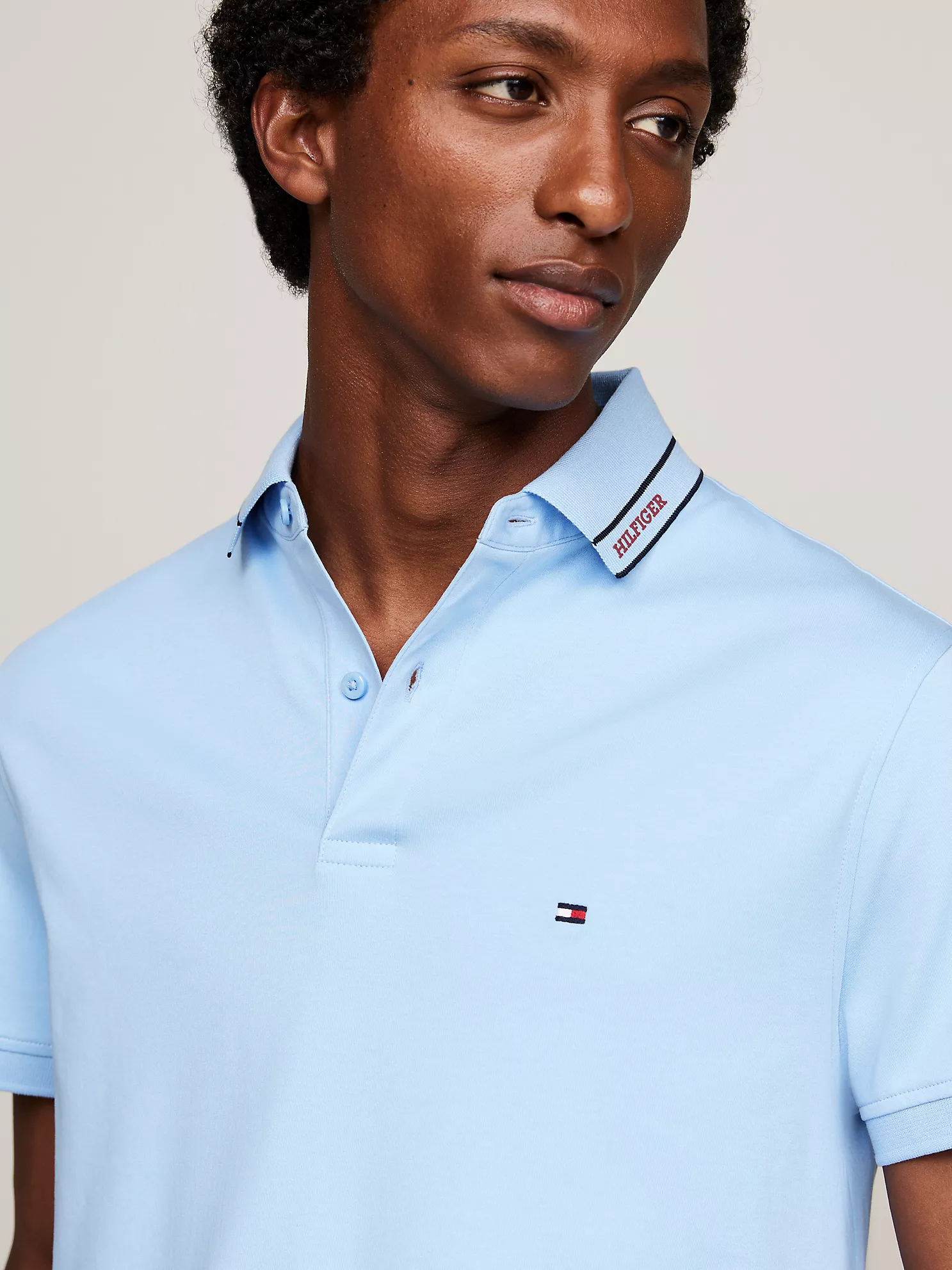Regular Fit Monotype Interlock Polo - Vessel Blue 7 Regular Fit Monotype Interlock Polo
- Vessel Blue