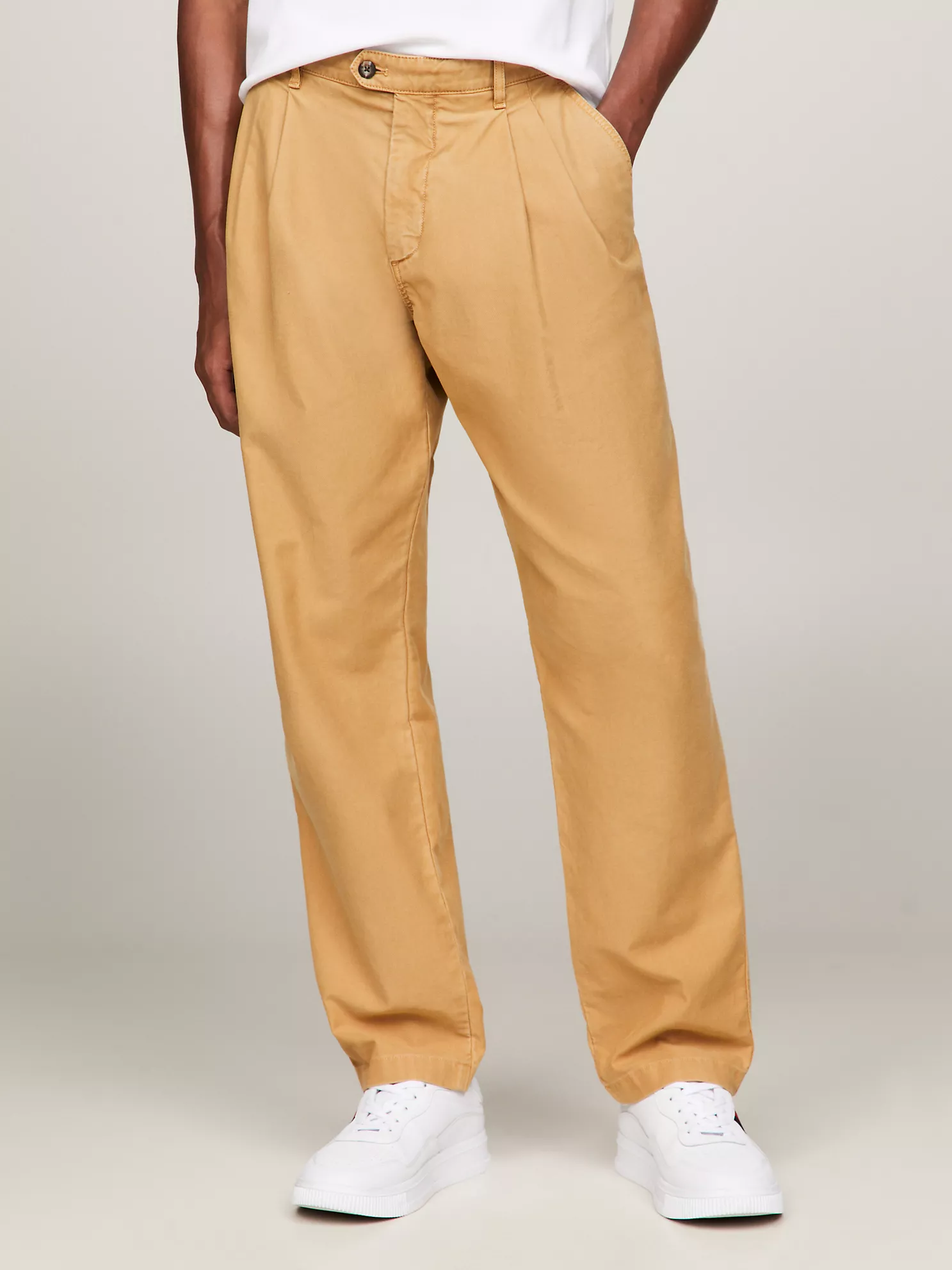 Tapered Fit Garment-Dyed Chino - Classic Khaki 1 Tapered Fit Garment-Dyed Chino
- Classic Khaki