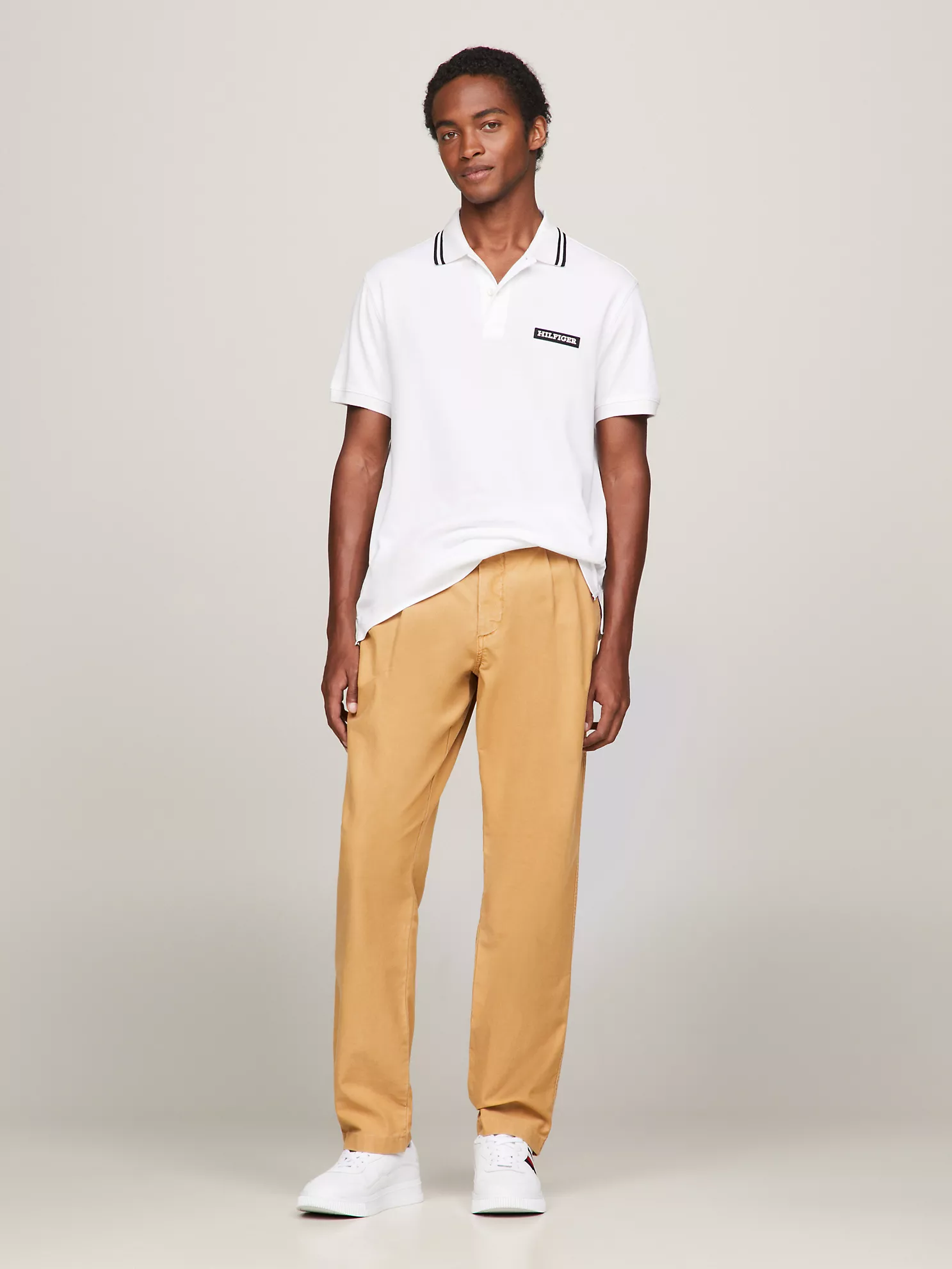 Tapered Fit Garment-Dyed Chino - Classic Khaki 9 Tapered Fit Garment-Dyed Chino
- Classic Khaki