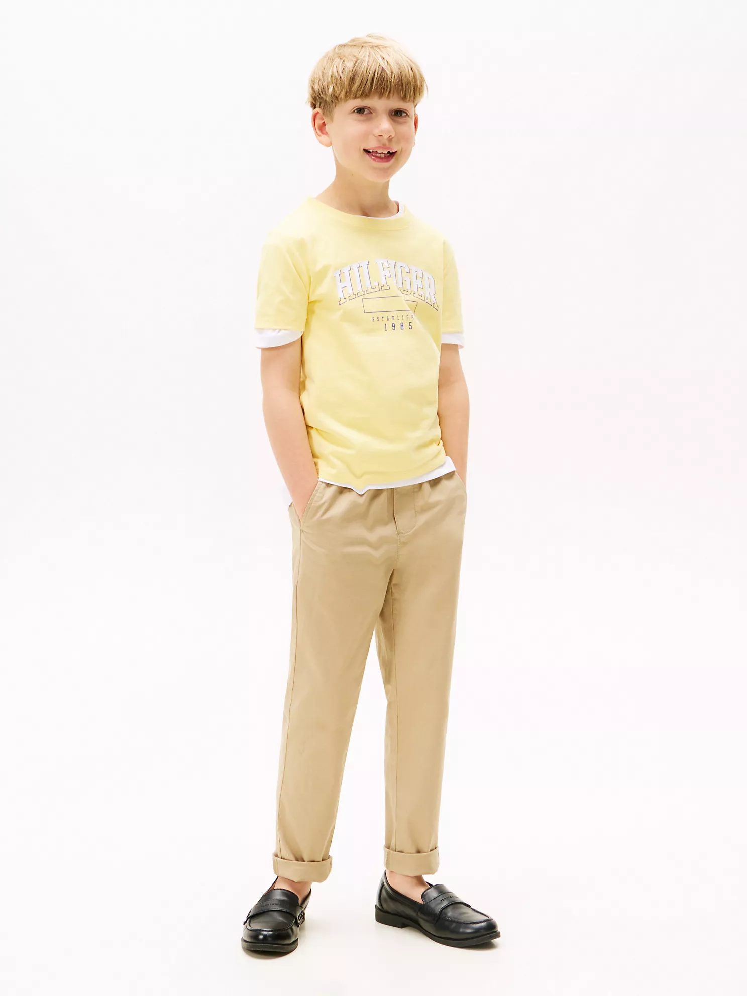 Kids' Hilfiger Arch T-Shirt - Citronella 8 Kids' Hilfiger Arch T-Shirt
- Citronella