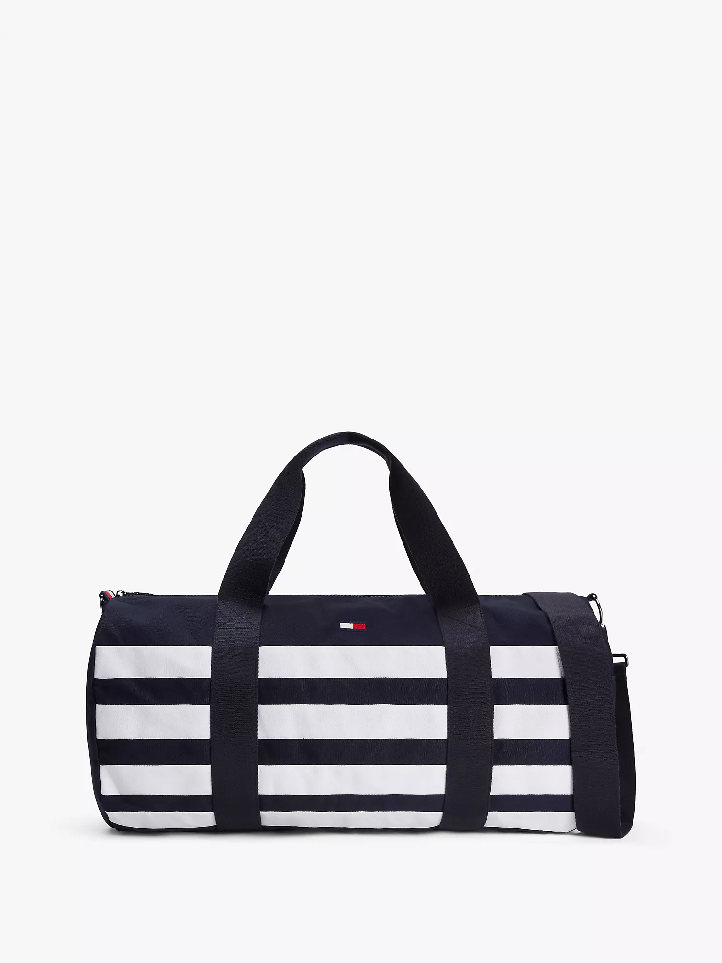 Tommy Nautical Stripe Duffel Bag - Sky Captain / White 1 Tommy Nautical Stripe Duffel Bag
- Sky Captain / White
