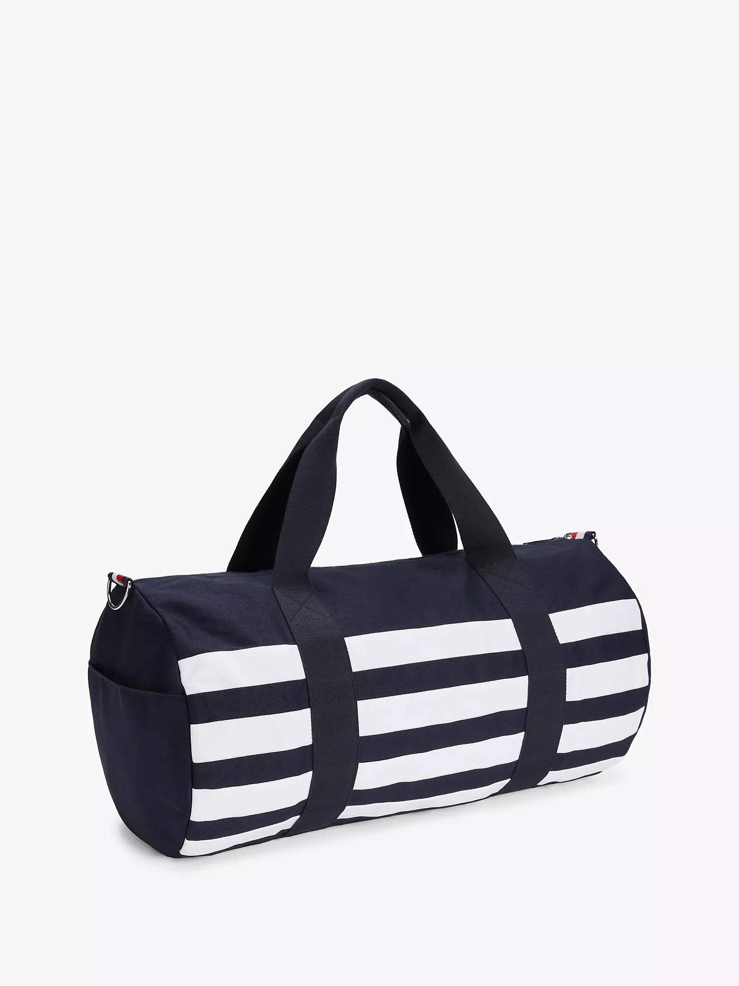 Tommy Nautical Stripe Duffel Bag - Sky Captain / White 6 Tommy Nautical Stripe Duffel Bag
- Sky Captain / White