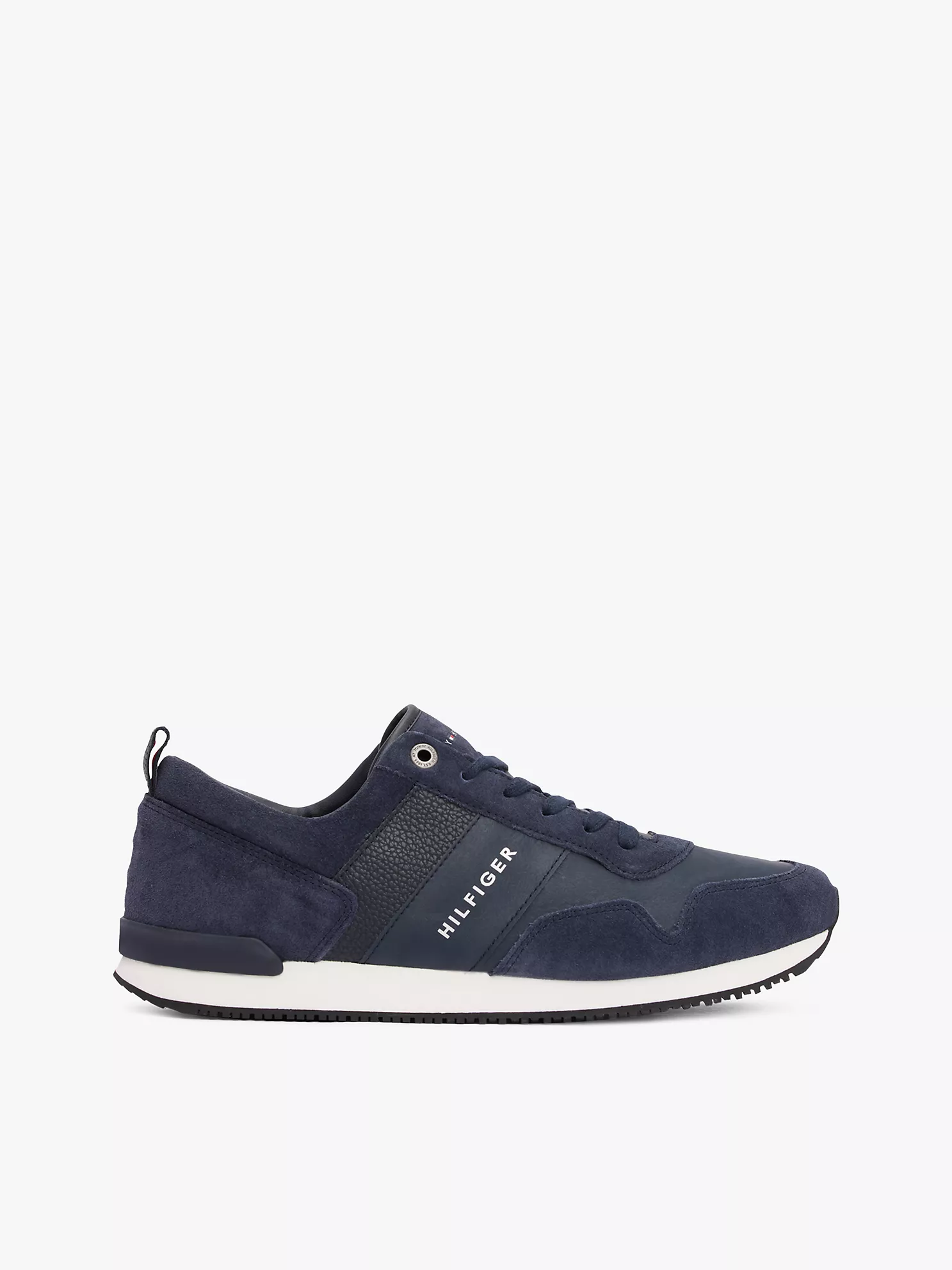 Suede Mix Tonal Tommy Sneaker - Midnight 1 Suede Mix Tonal Tommy Sneaker
- Midnight