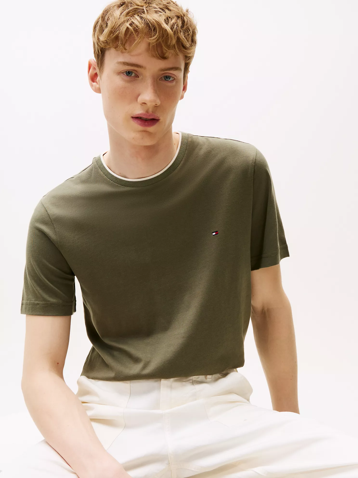 Lightweight Modal Blend T-Shirt - Battle Green 1 Lightweight Modal Blend T-Shirt
- Battle Green