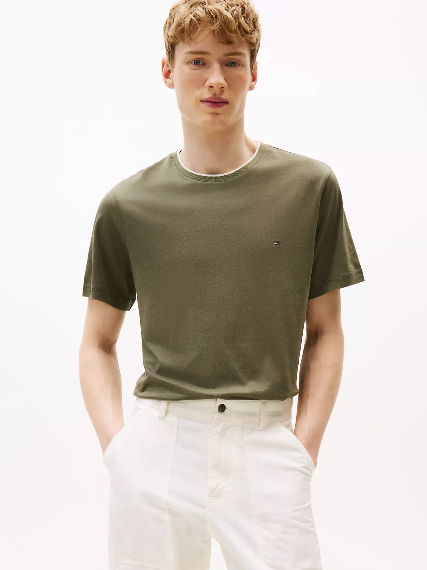 Lightweight Modal Blend T-Shirt - Battle Green 7 Lightweight Modal Blend T-Shirt
- Battle Green
