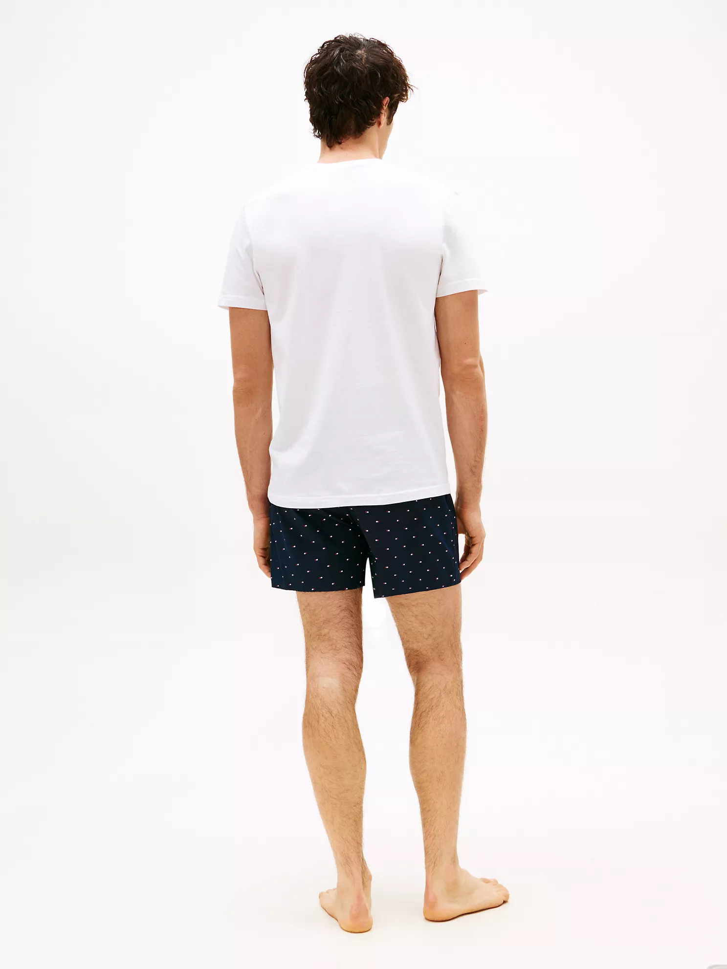 T-Shirt & Woven Short Sleep Set - Evening Blue 10 T-Shirt & Woven Short Sleep Set
- Evening Blue