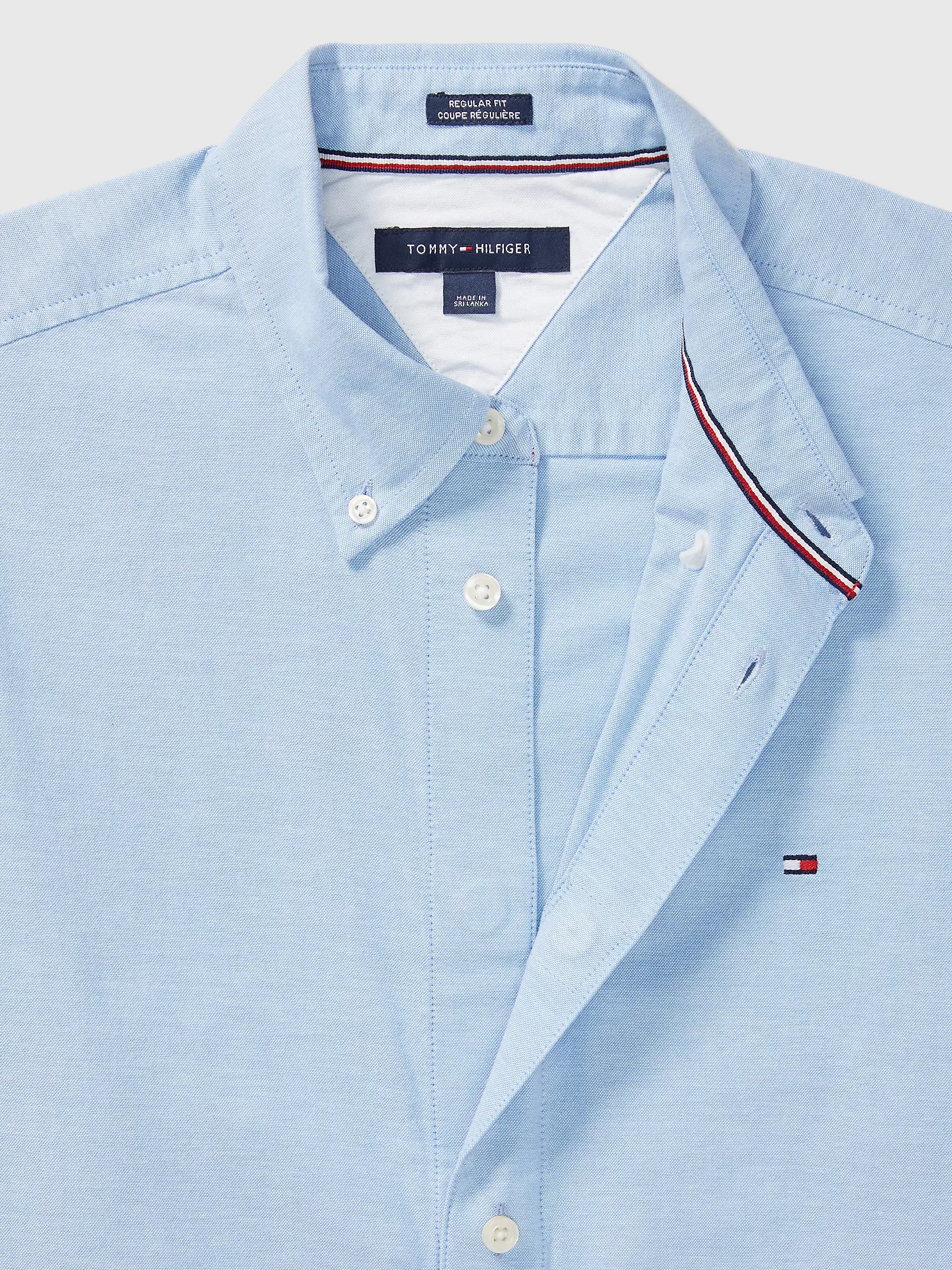 Regular Fit Stretch Oxford Shirt - Provence 6 Regular Fit Stretch Oxford Shirt
- Provence