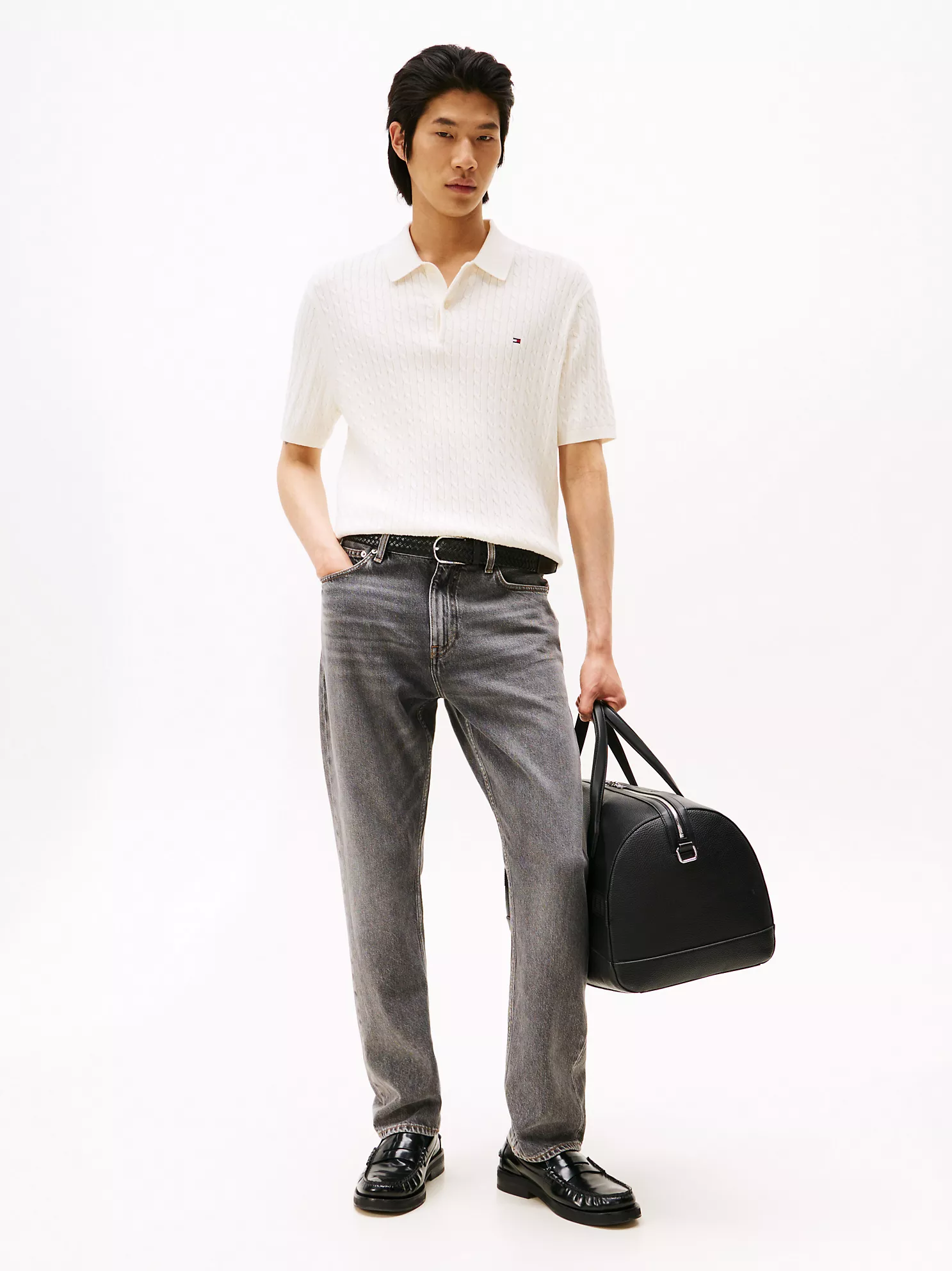 Grey Wash Regular Fit Jean - Arcade Grey 1 Grey Wash Regular Fit Jean
- Arcade Grey