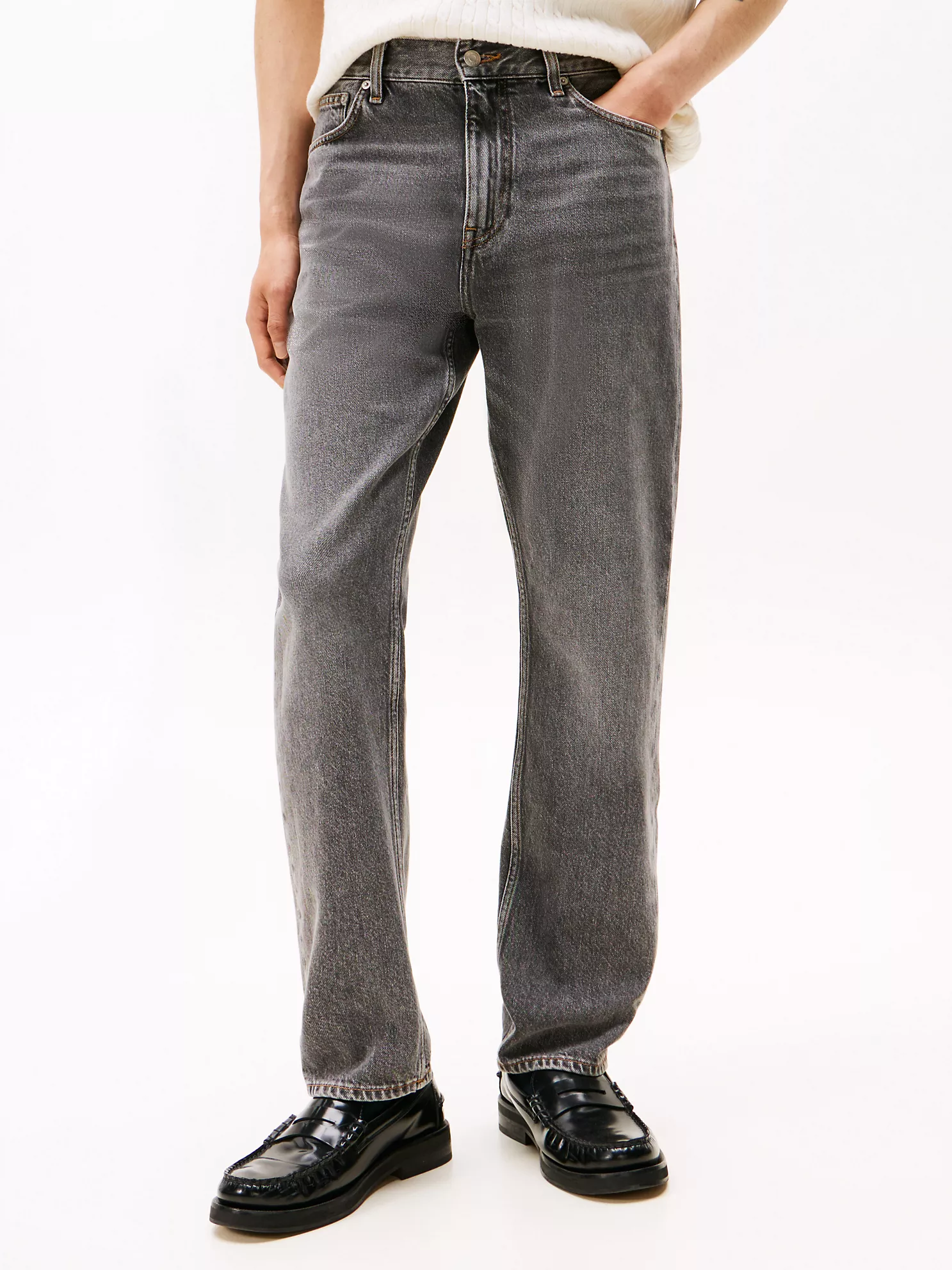 Grey Wash Regular Fit Jean - Arcade Grey 7 Grey Wash Regular Fit Jean
- Arcade Grey